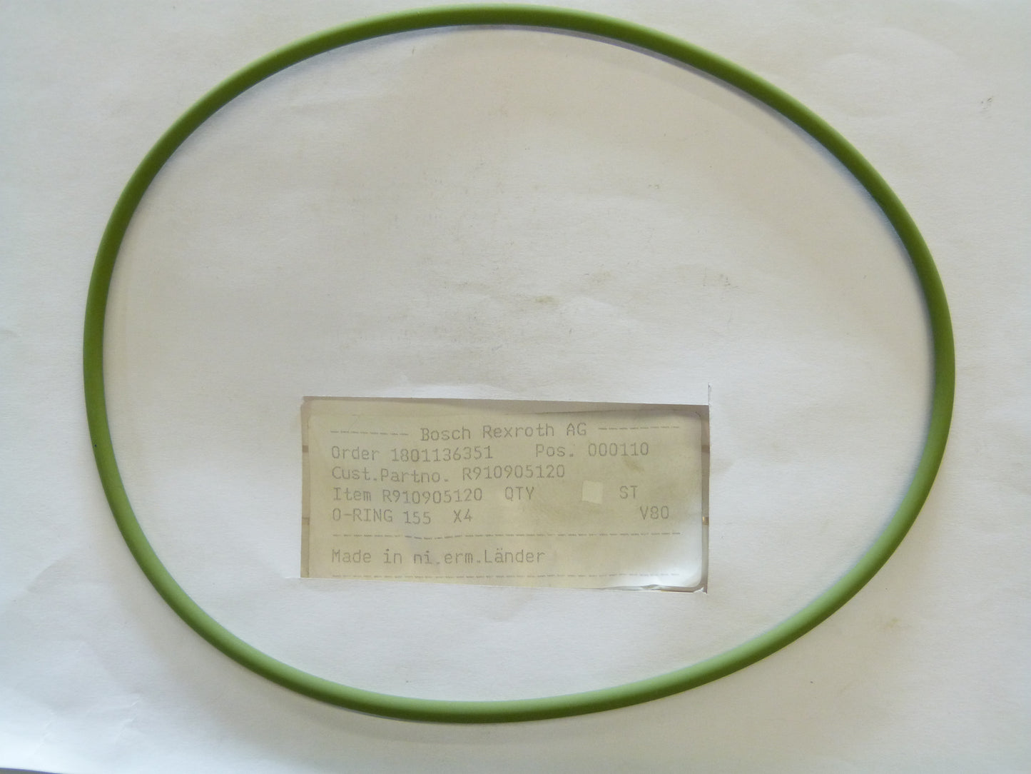 Image 1 of O-RING 155 X4V80