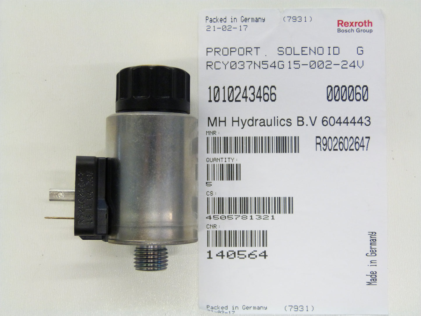 Image 1 of PROPORTIONAL SOLENOID