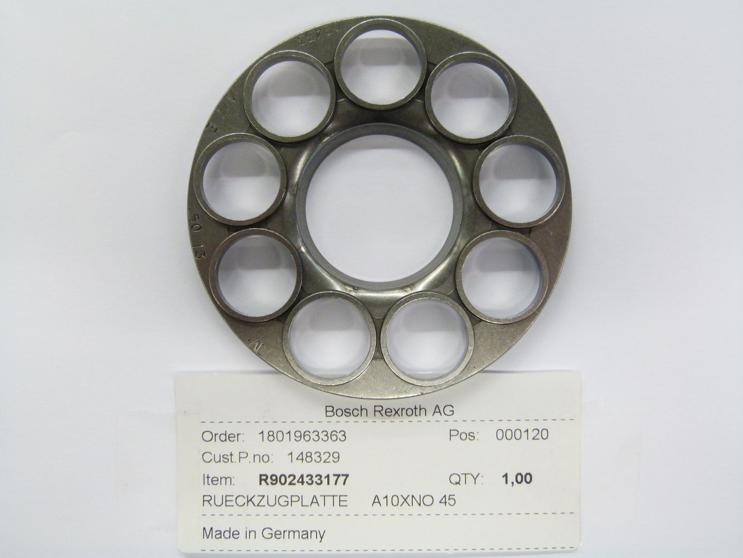 Image 1 of RETAINERPLATE