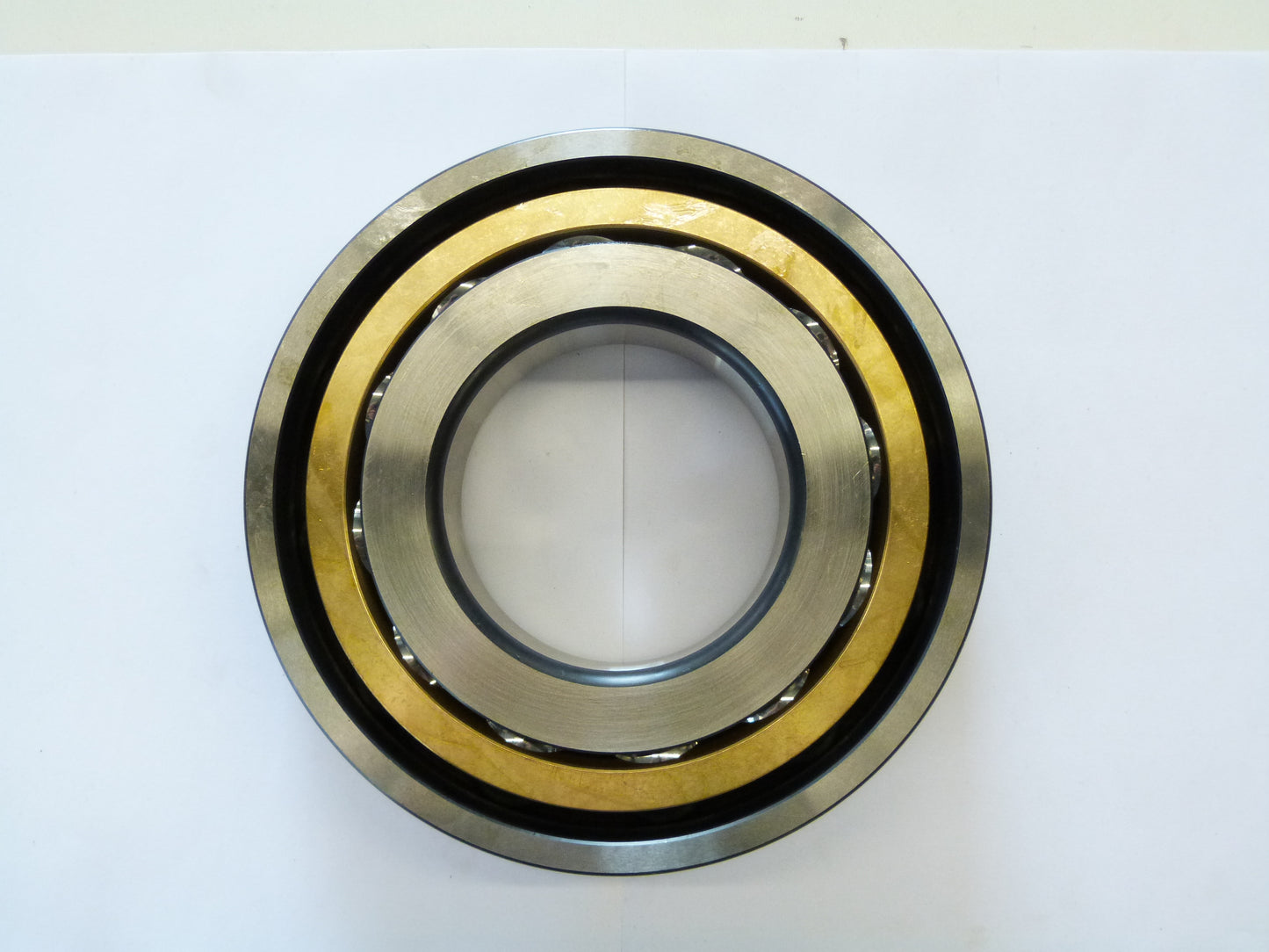 Image 1 of HOEKCONT. KOGELLAGER 7320 BMPUA ( MESSING KOOI )