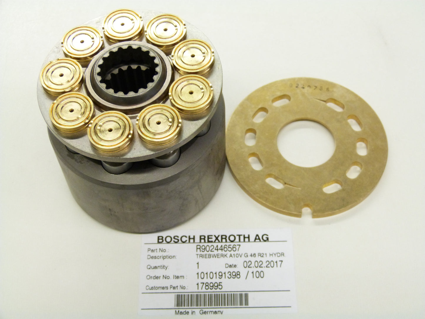 Image 1 of ROTARY GROUP, HYDRAULIC SECTION RH