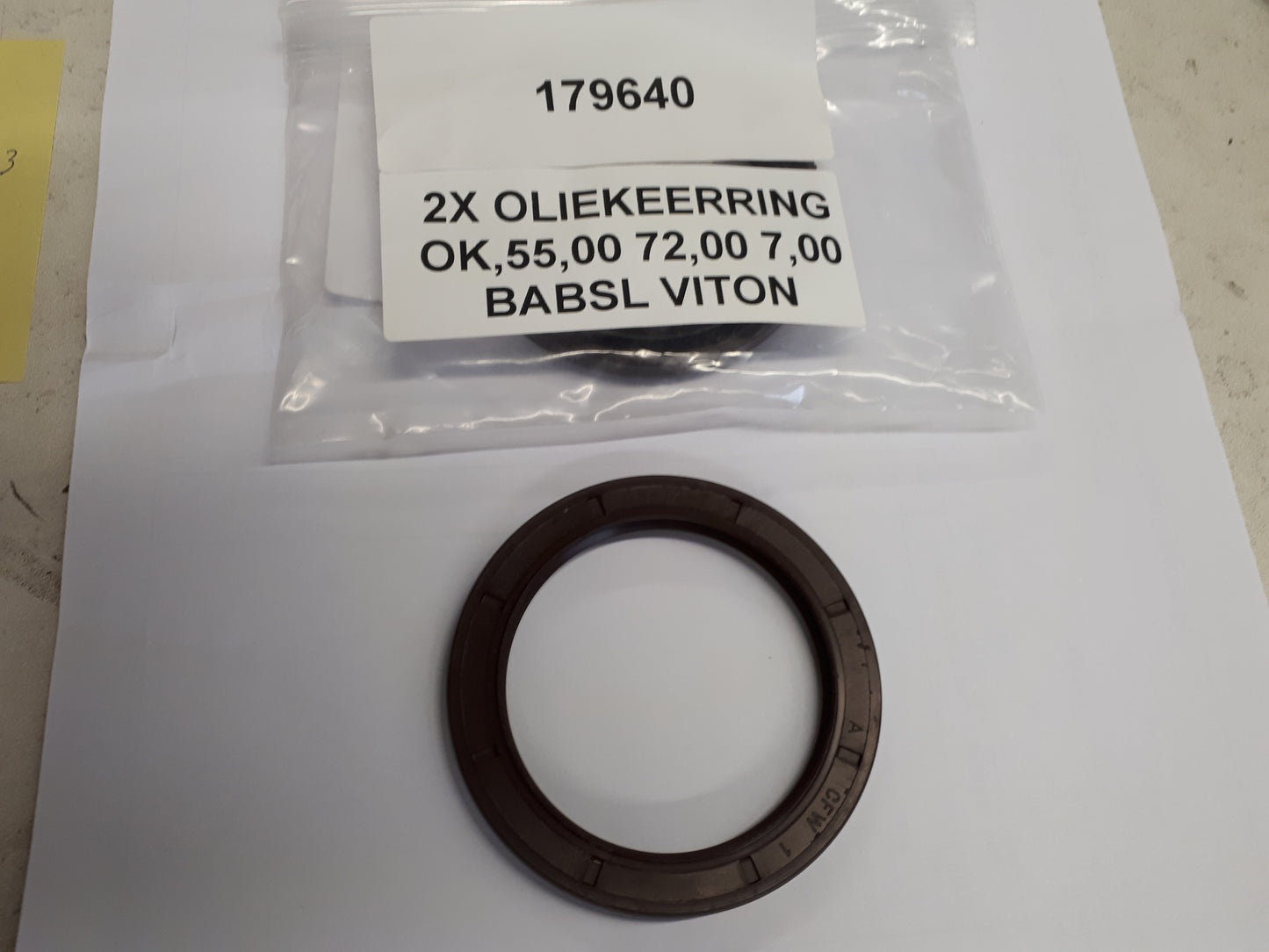 Image 1 of OLIEKEERRING 55,00 X 72,00 X 7,00 BABSL VITON