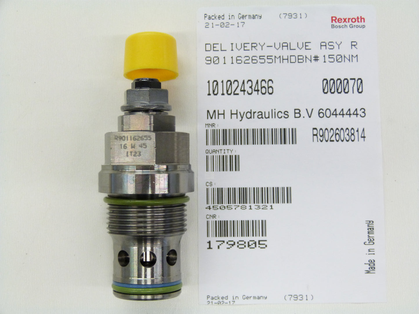 Image 1 of PRESSURE RELIEF VALVE