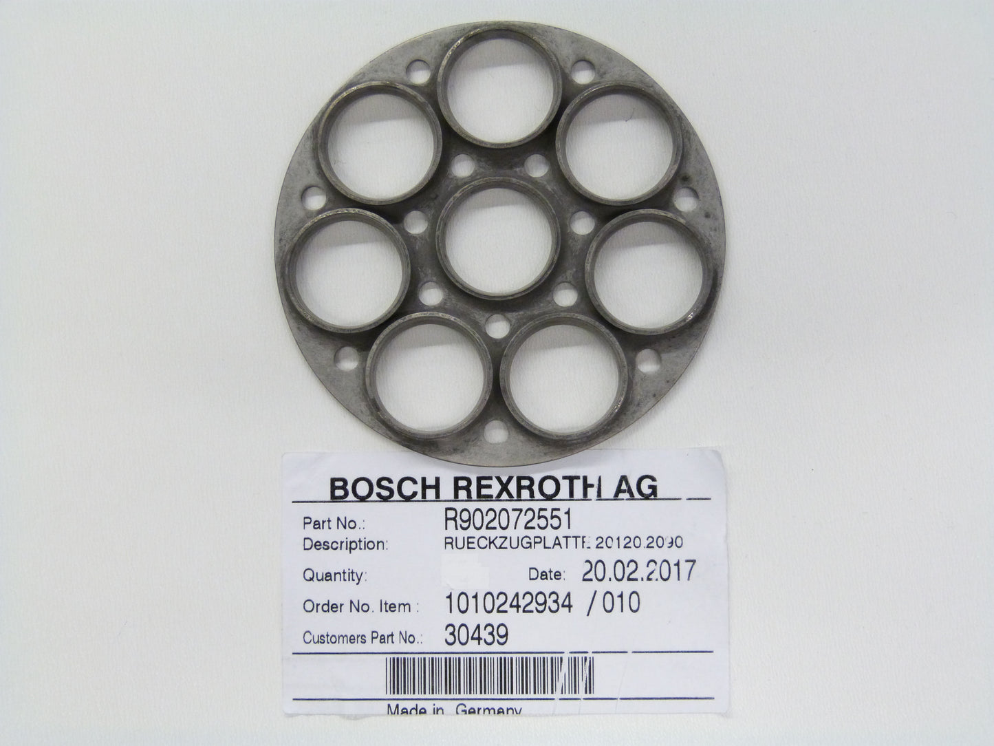 Image 1 of RETAINERPLATE