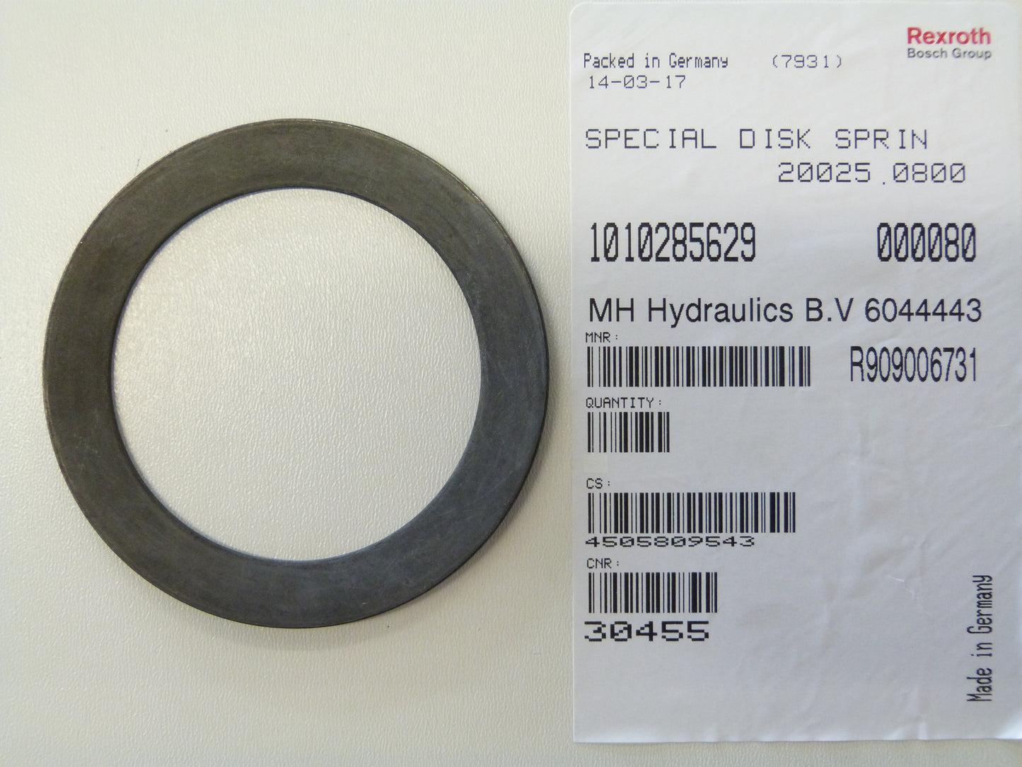 Image 1 of SPECIAL CUP SPRING