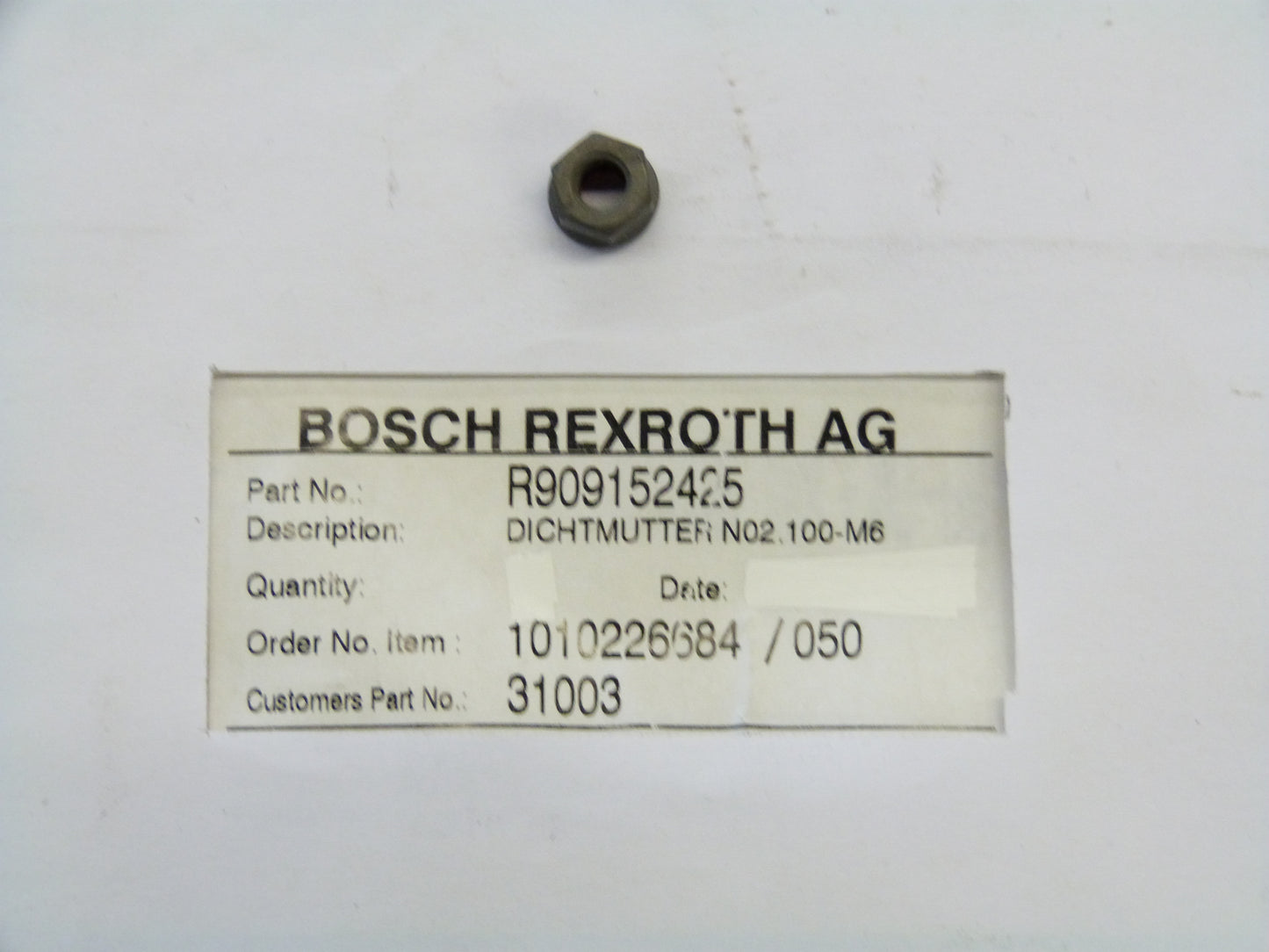 Image 1 of SEAL LOCK NUT