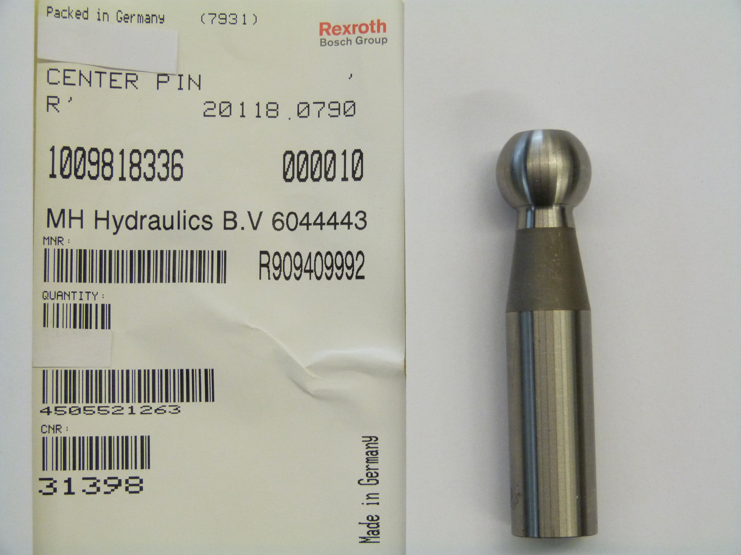 Image 1 of CENTER PIN