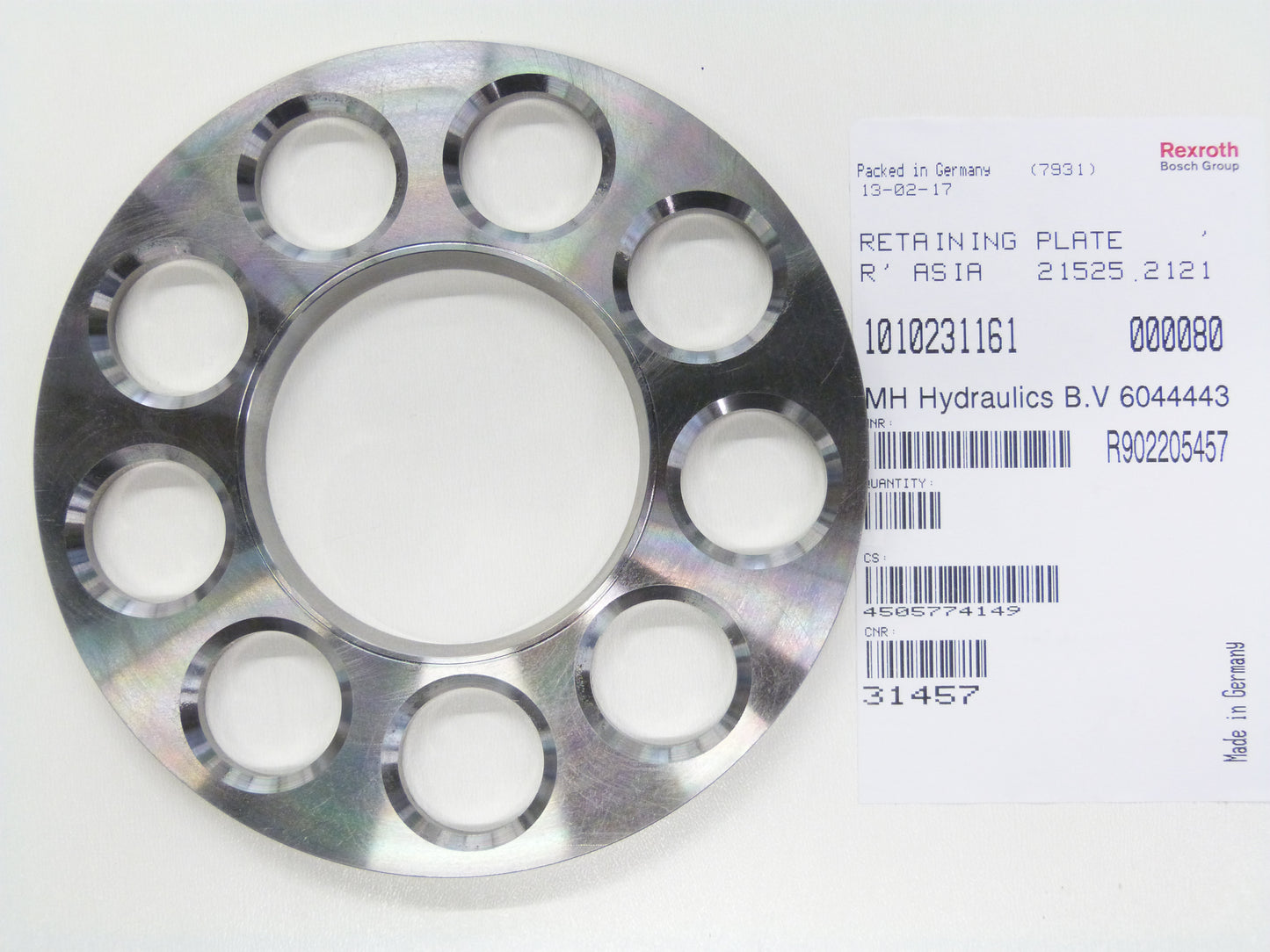 Image 1 of RETAINERPLATE