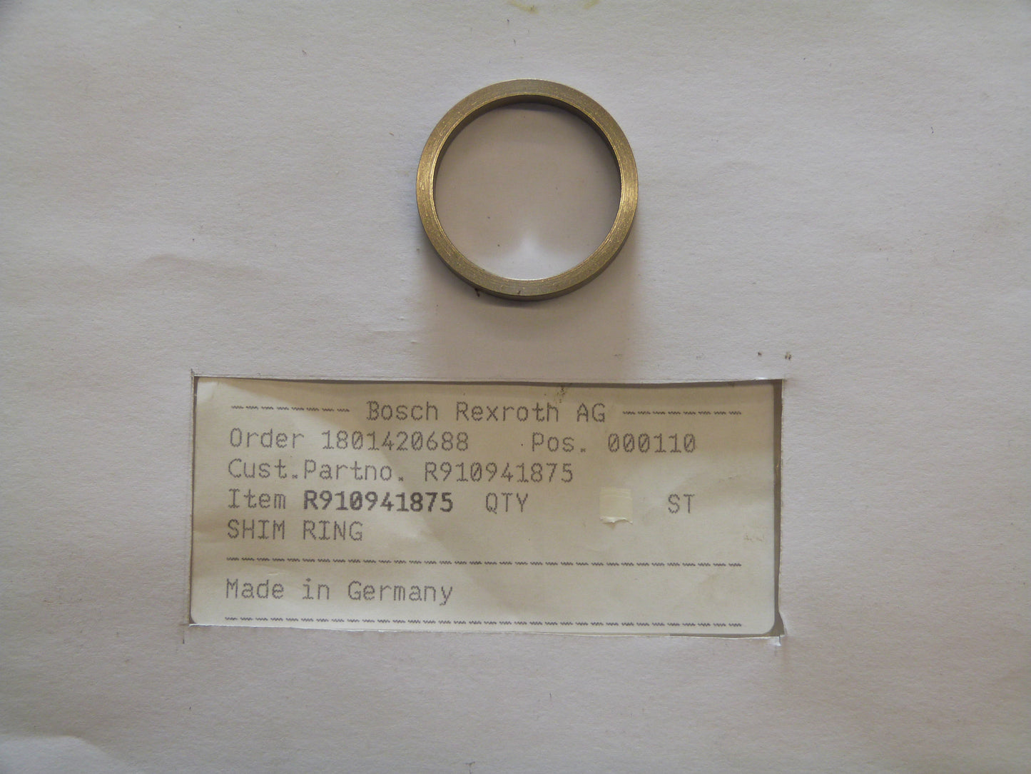 Image 1 of SHIM RING