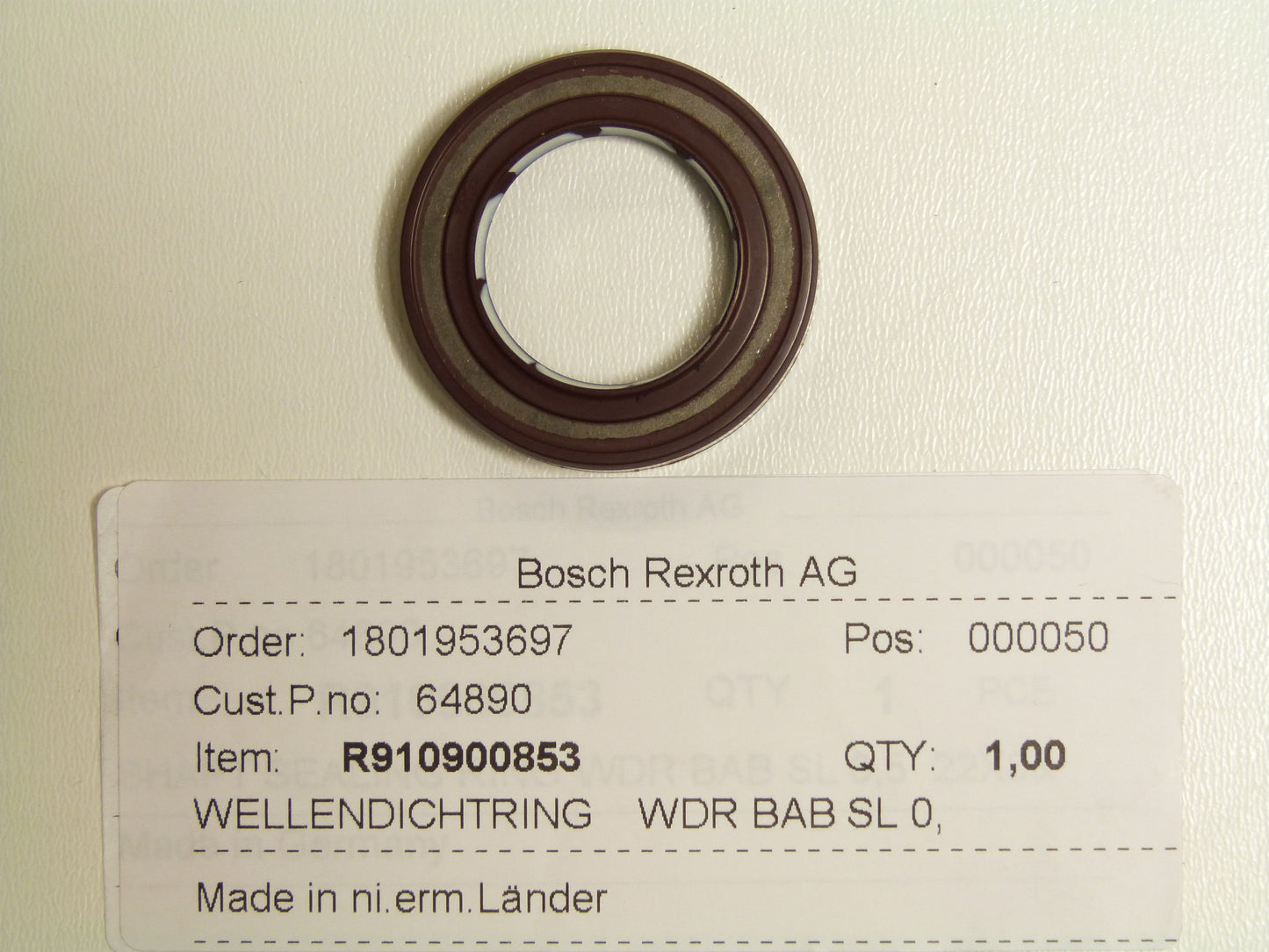 Image 1 of SHAFT SEAL