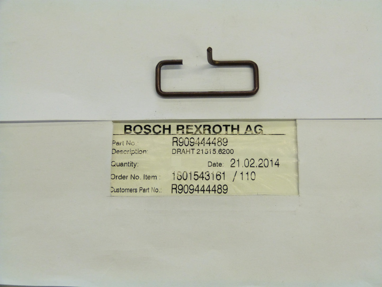 Image 1 of WIRE A11VG 35 ZIE NR R909444489