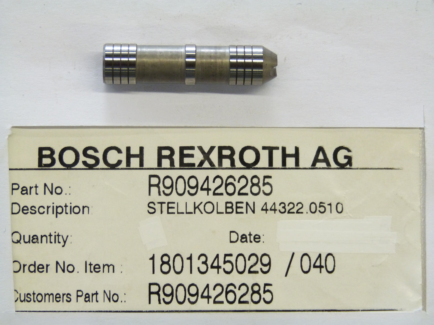 Image 1 of POSITIONING PISTON