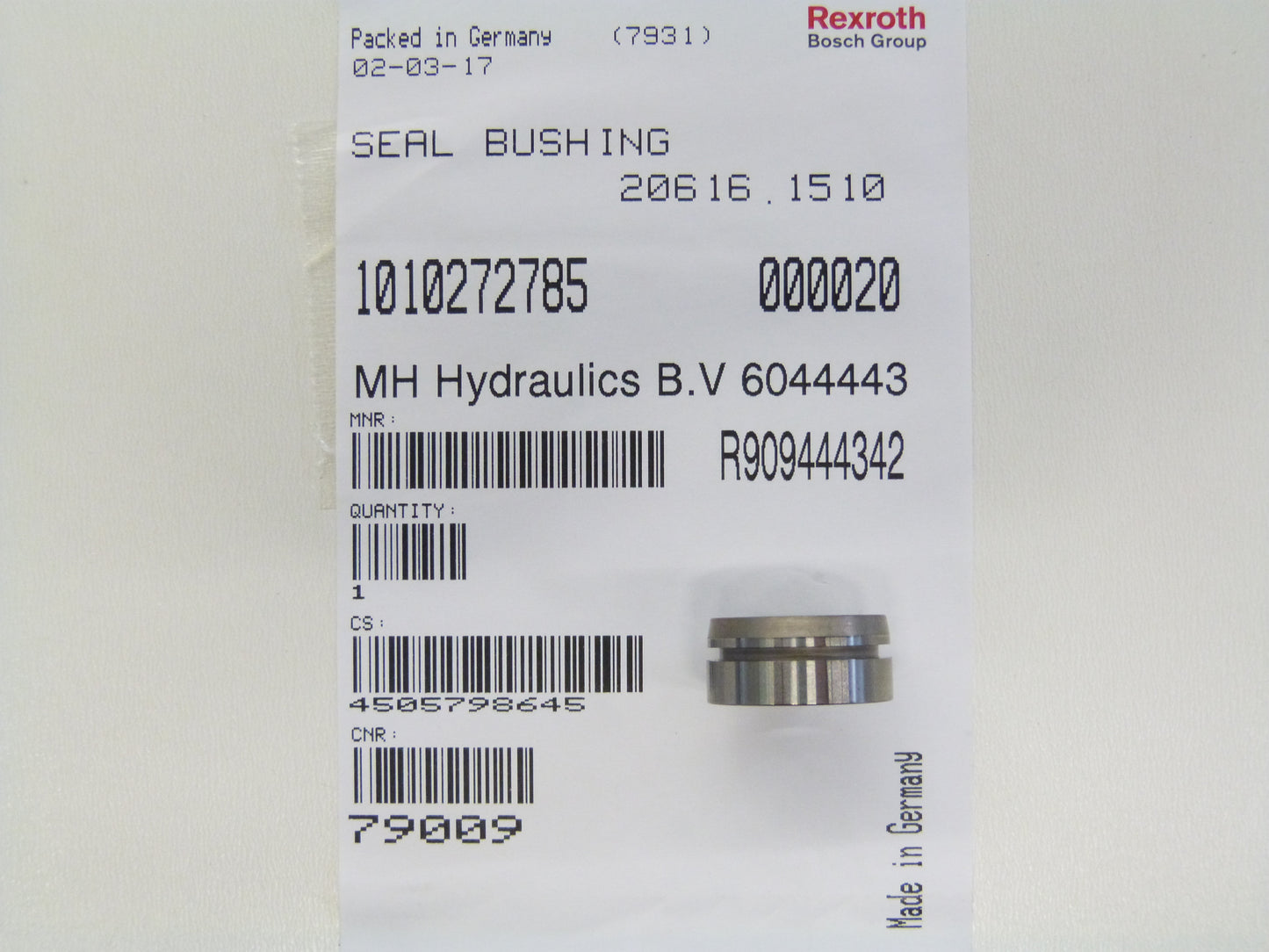 Image 1 of SEAL BUSH