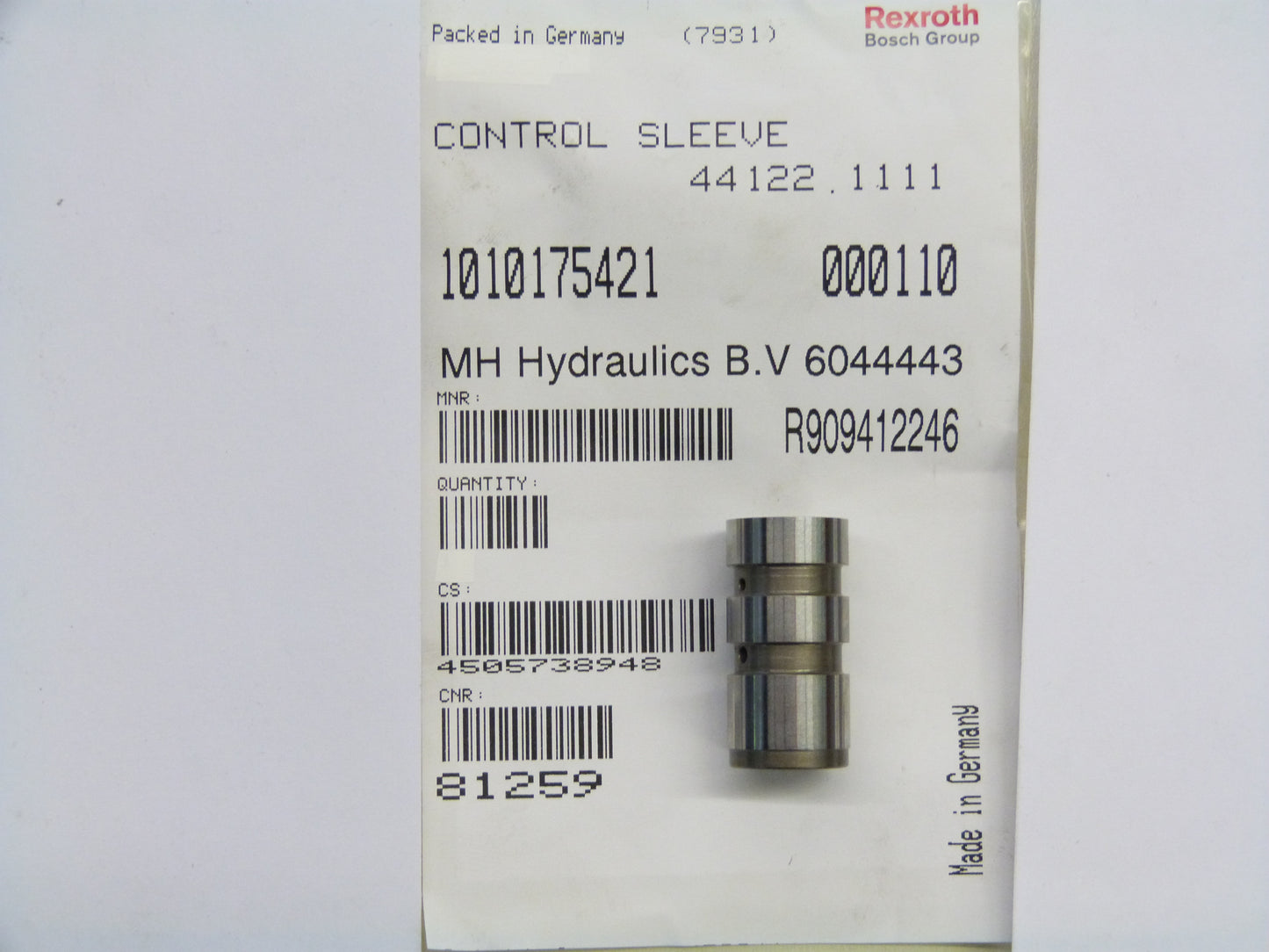 Image 1 of CONTROL BUSH