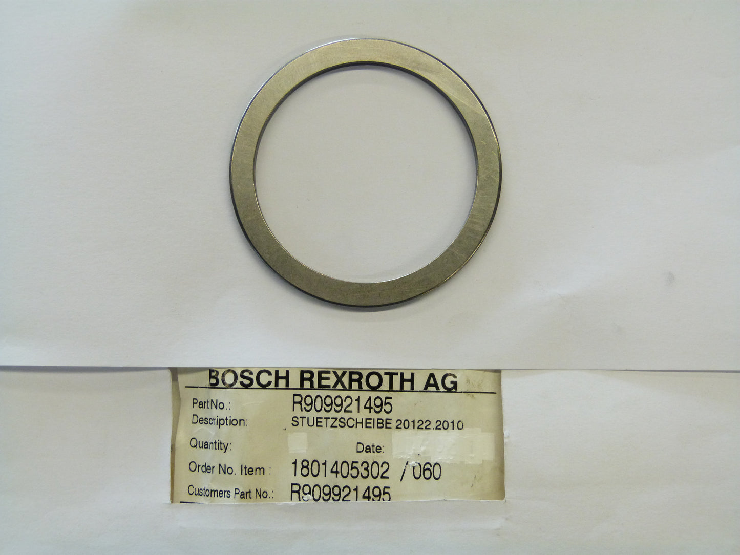 Image 1 of BACK UP PLATE