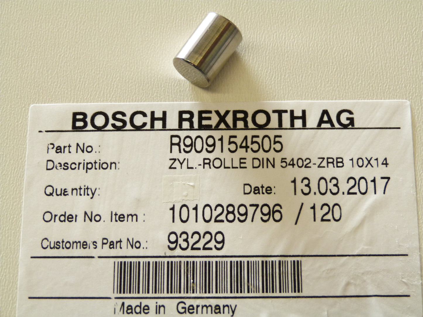 Image 1 of CYLINDER ROLLER