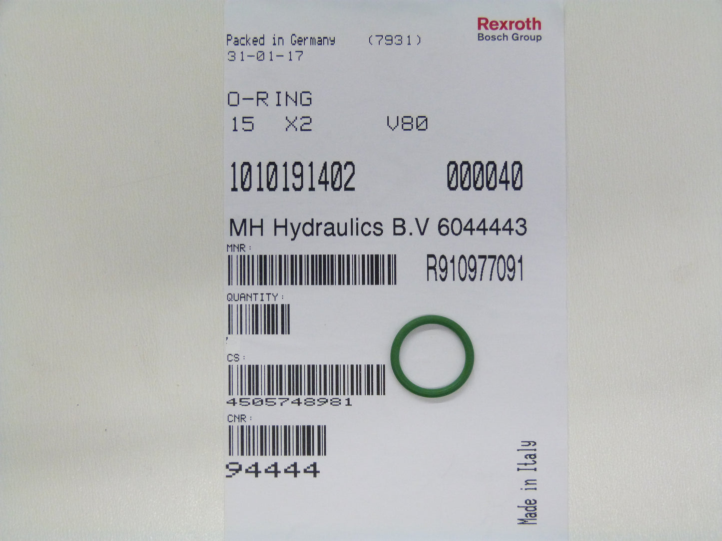 Image 1 of O-RING