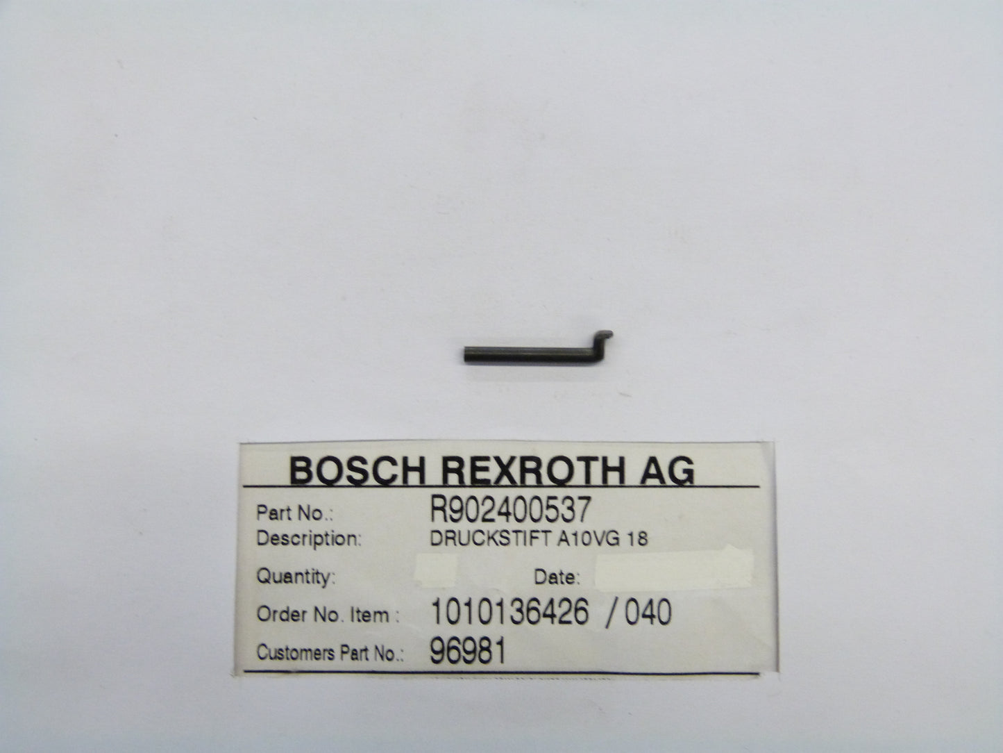 Image 1 of BARREL PIN