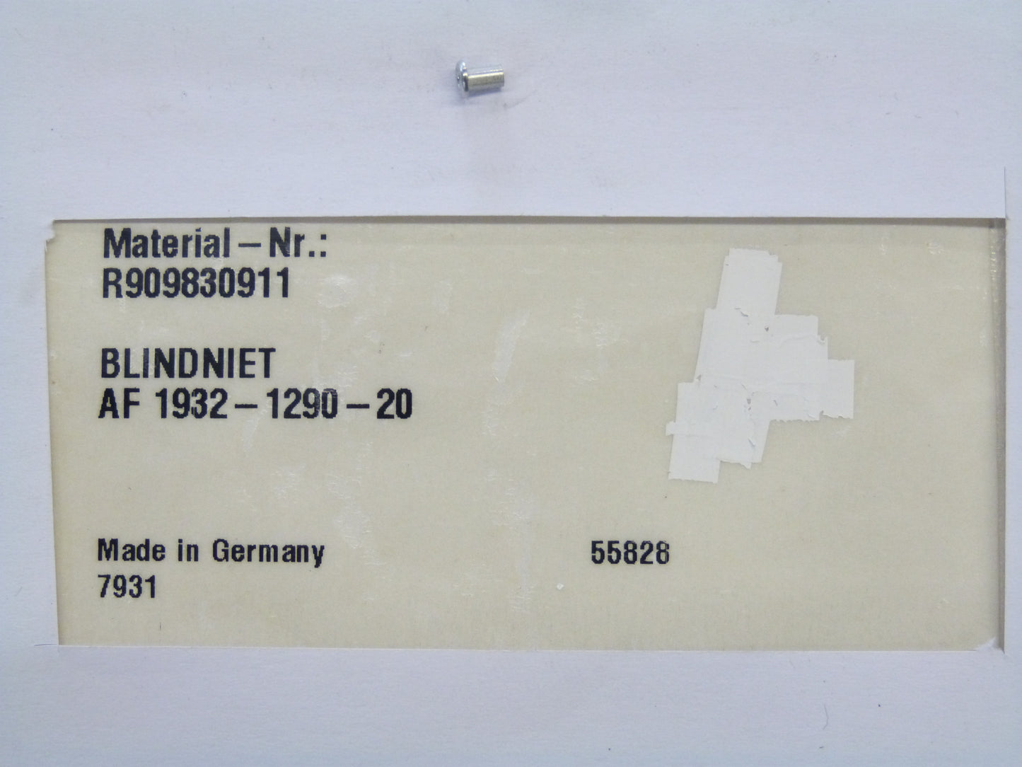 Image 1 of BLANK RIVET