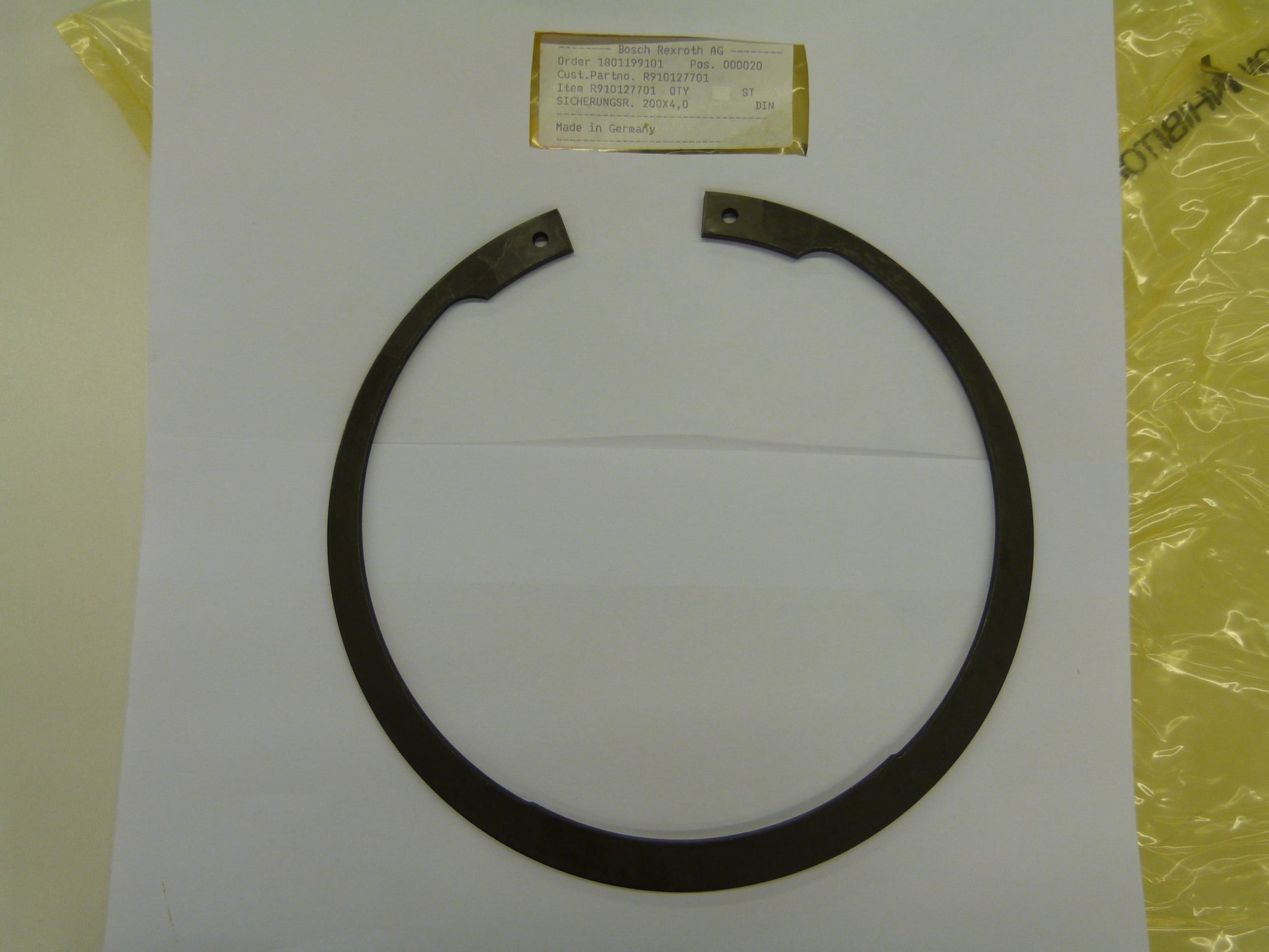 Image 1 of RETAINING RING