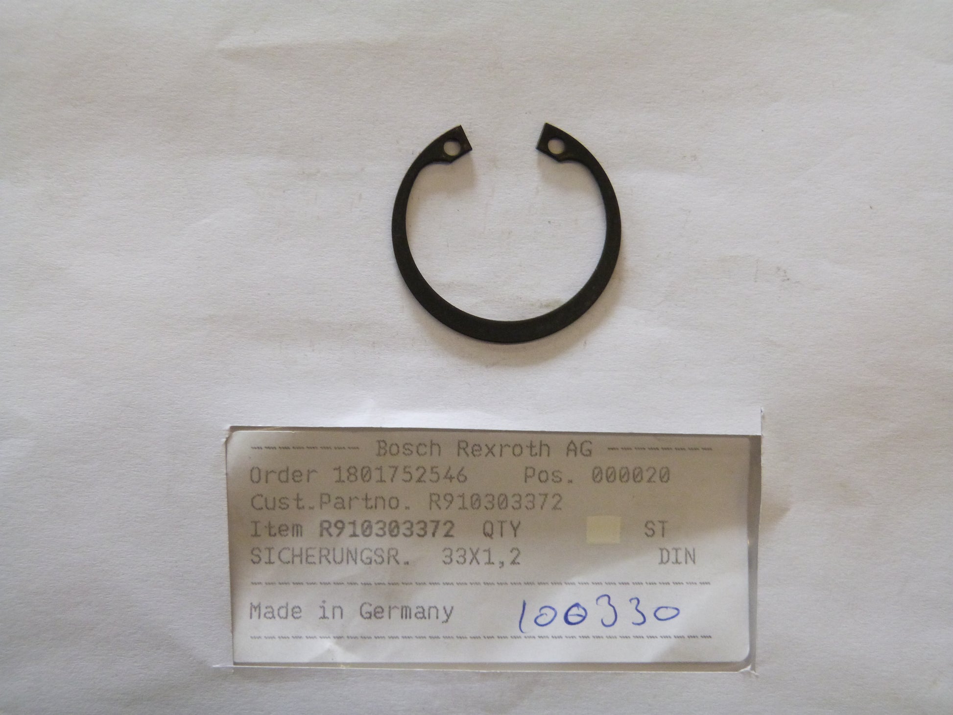 Image 1 of RETAINING RING