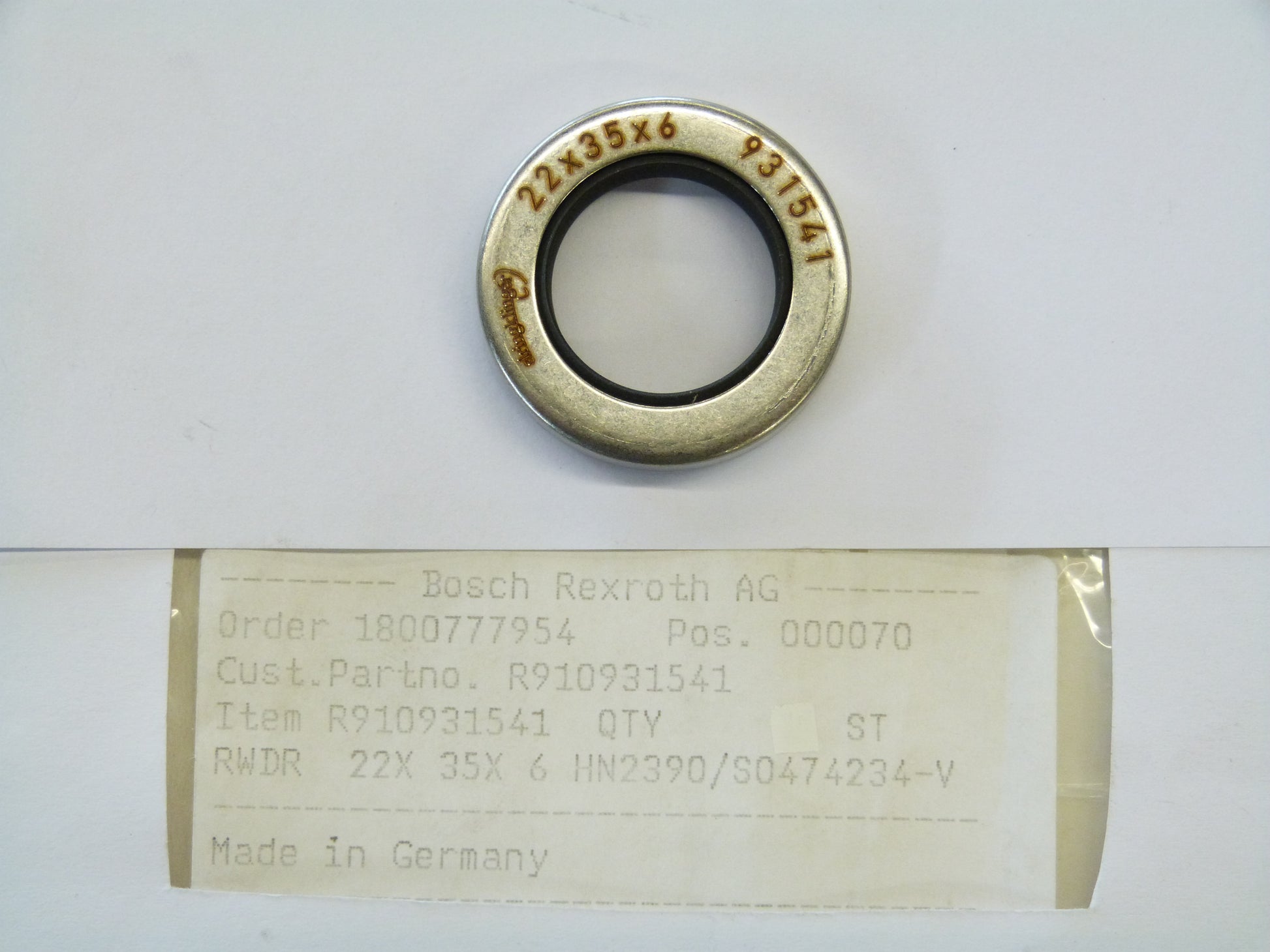 Image 1 of SHAFT SEAL