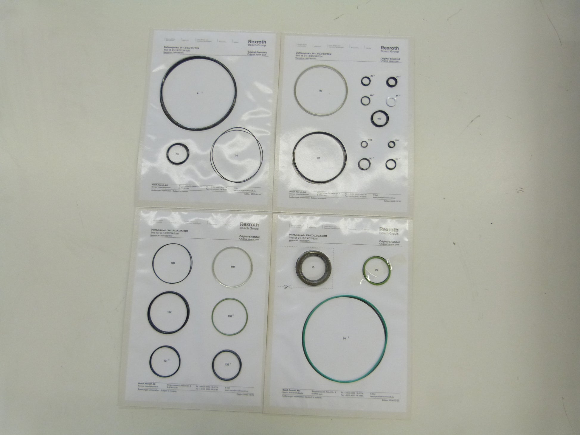 Image 1 of DICHTINGSSET V4-1X/2X/3X/32M