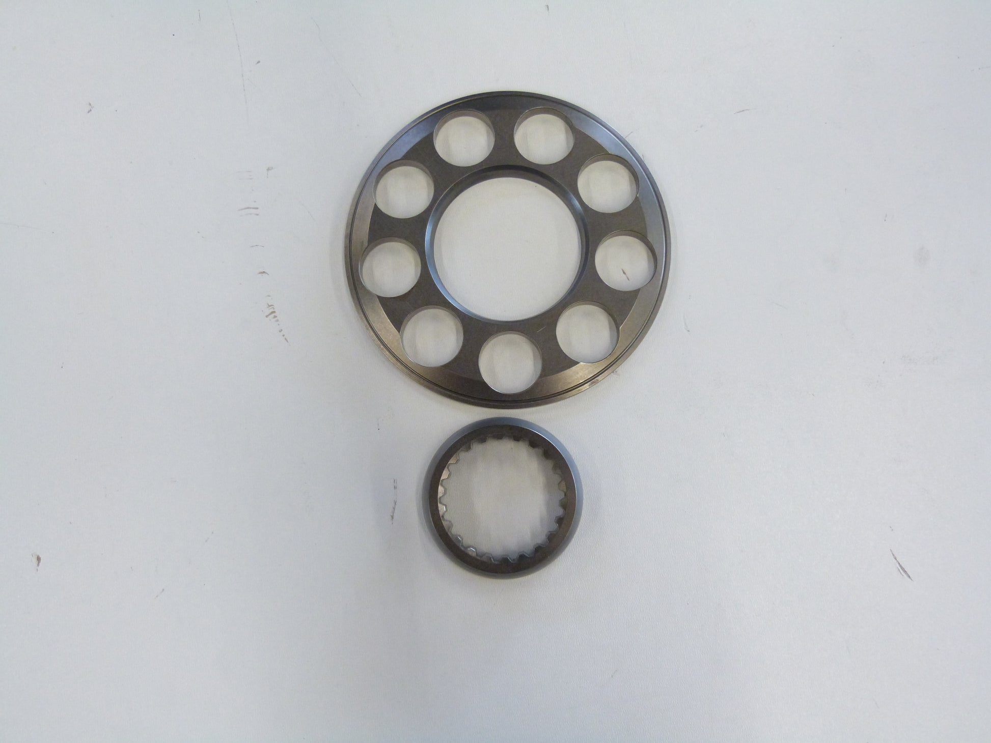 Image 1 of pull-back plate assy.