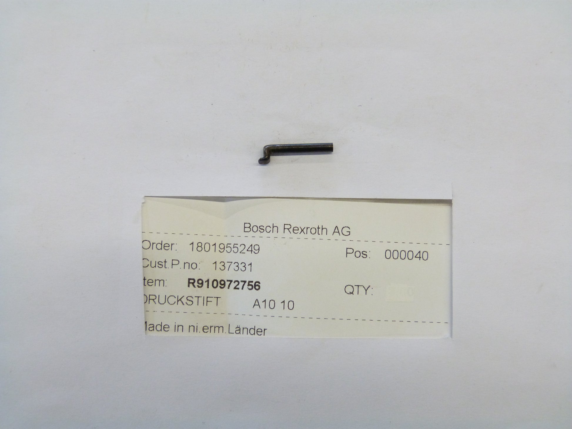 Image 1 of BARREL PIN