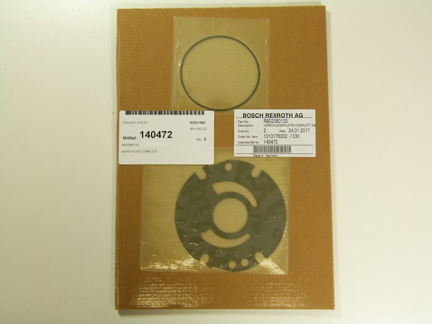 Image 1 of WEAR PLATE COMPLETE