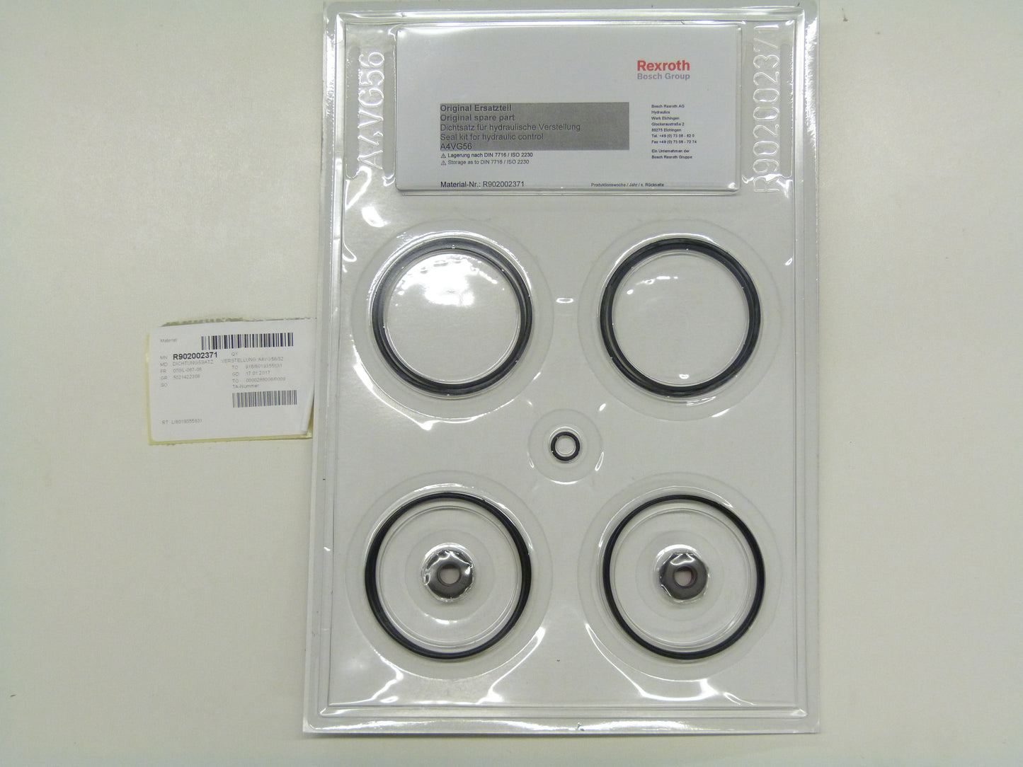 Image 1 of SEAL KIT HYDRAULIC CONTROL