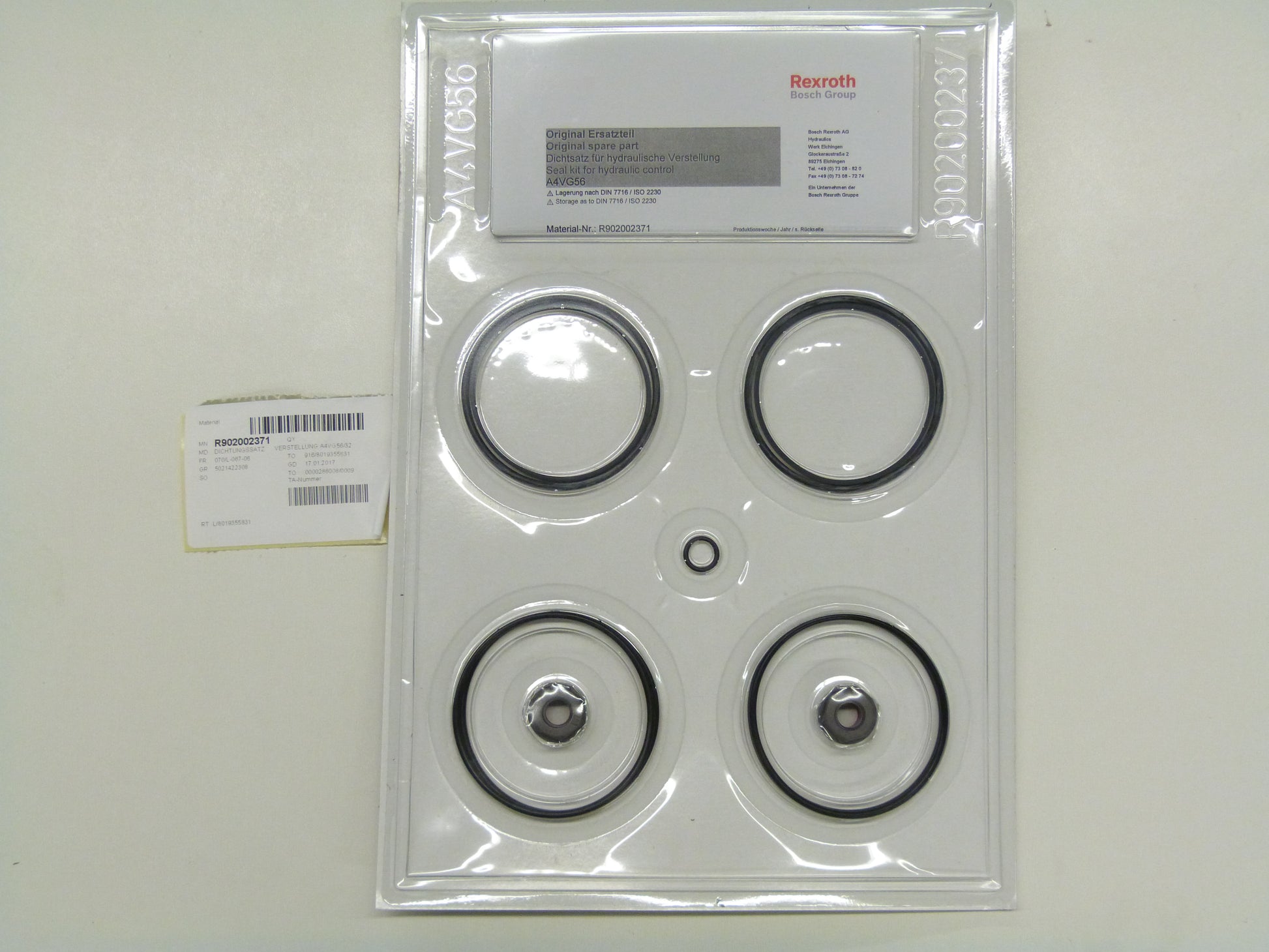 Image 1 of SEAL KIT HYDRAULIC CONTROL