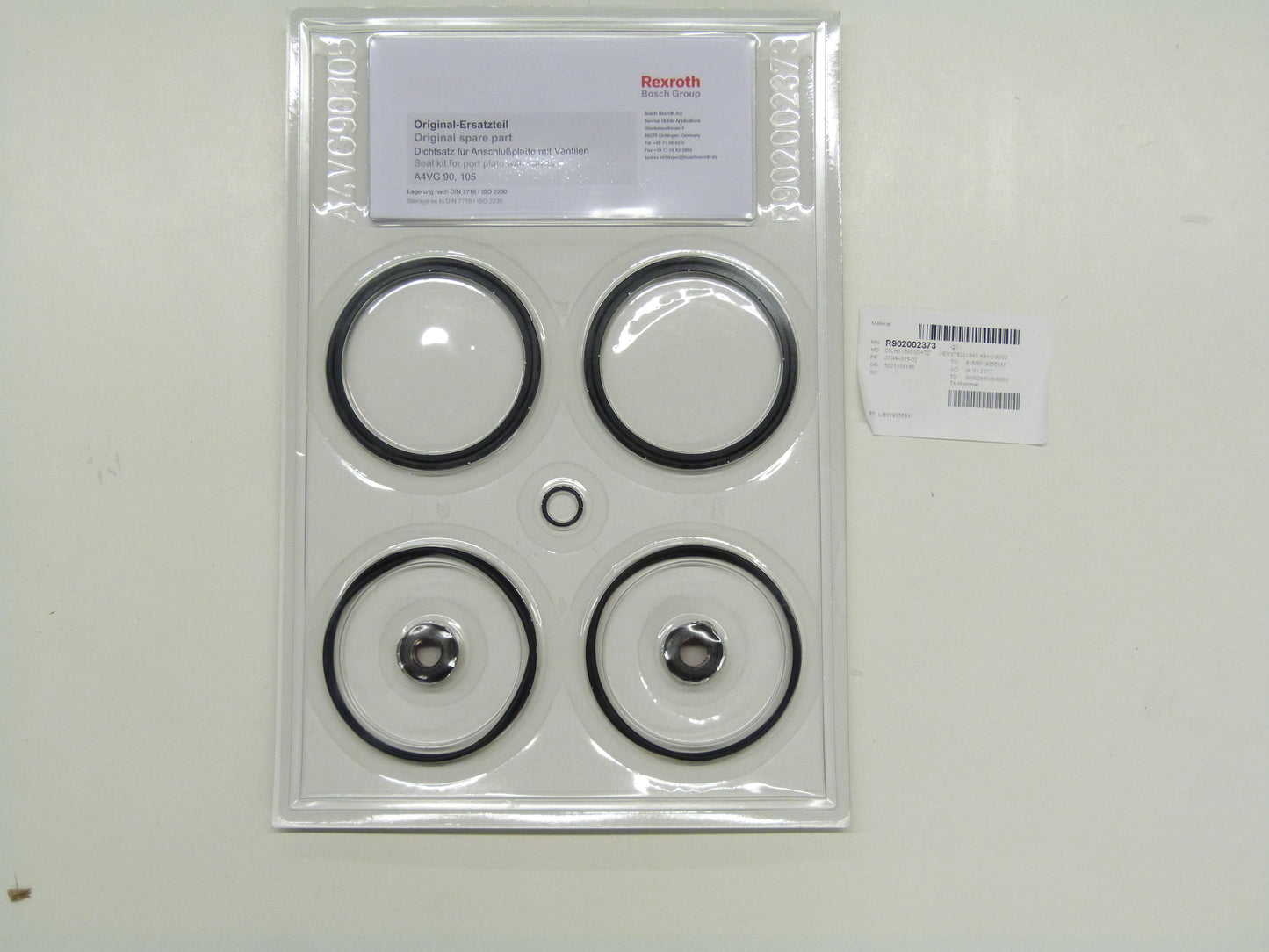 Image 1 of SEAL KIT HYDRAULIC CONTROL