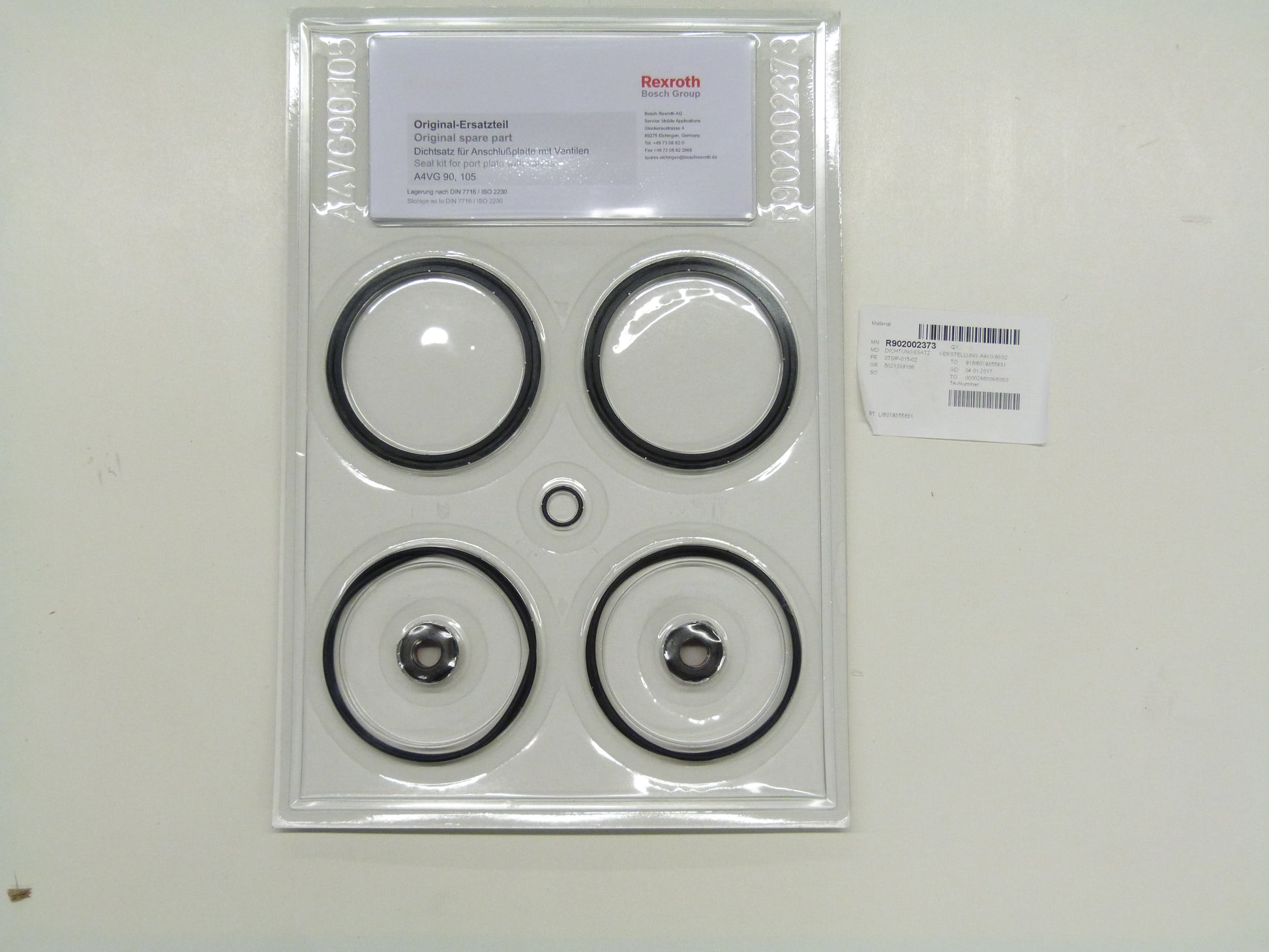 Image 1 of SEAL KIT HYDRAULIC CONTROL