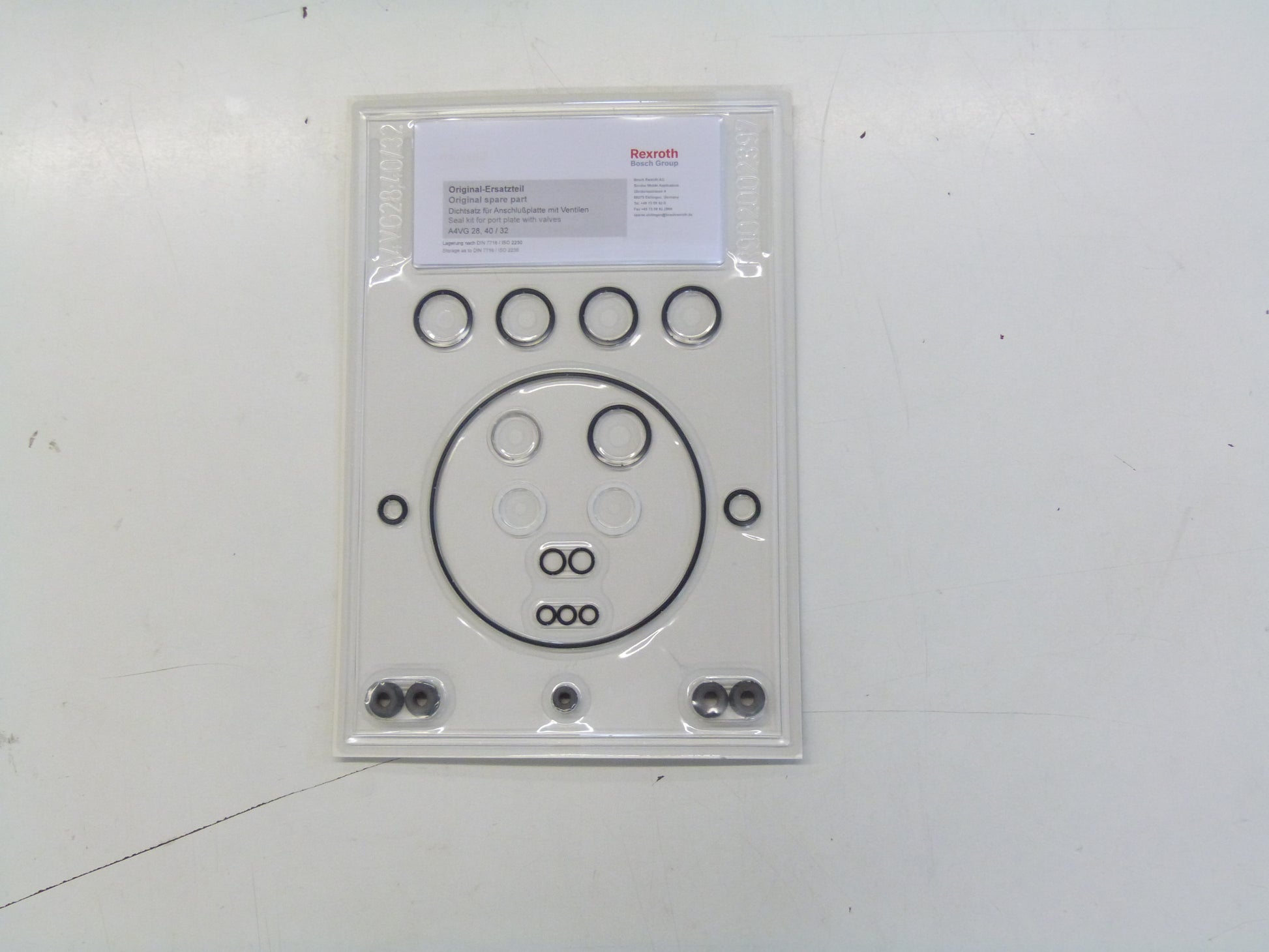 Image 1 of SEAL KIT PORT PLATE WITH VALVES