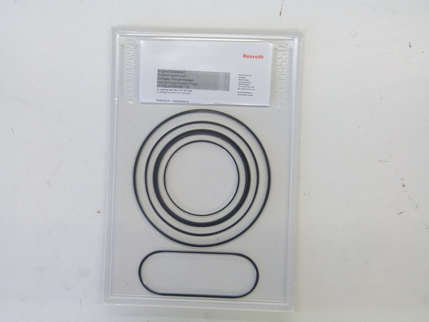 Image 1 of SEAL KIT PUMP SUPPORT PLATE