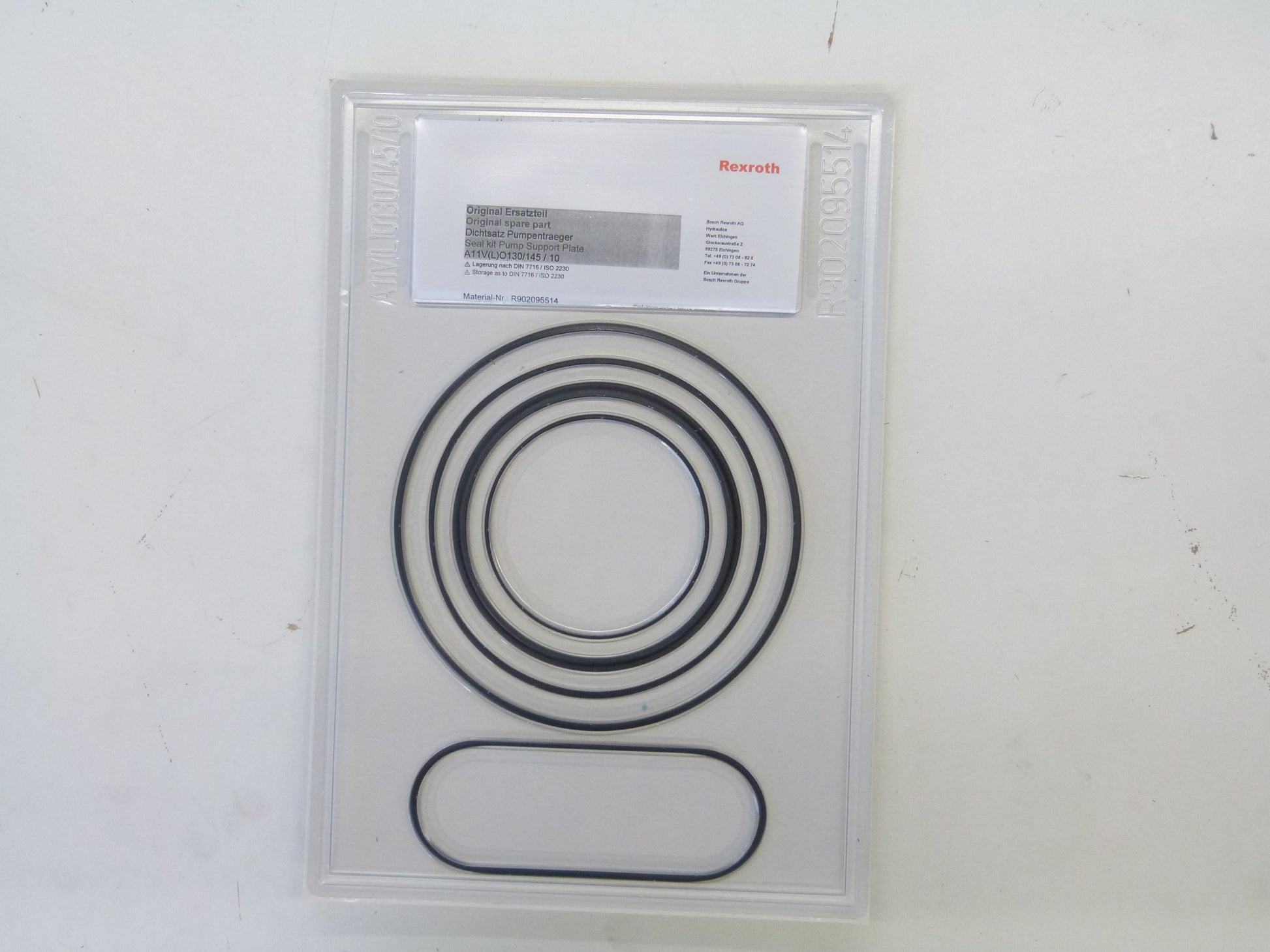 Image 1 of SEAL KIT PUMP SUPPORT PLATE