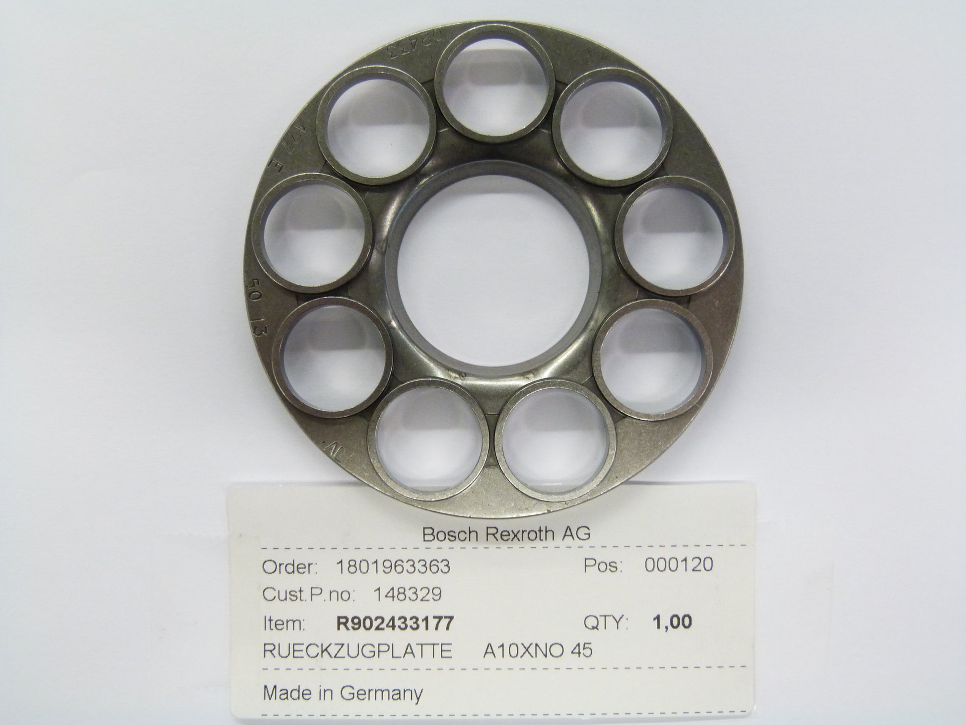 Image 1 of RETAINERPLATE