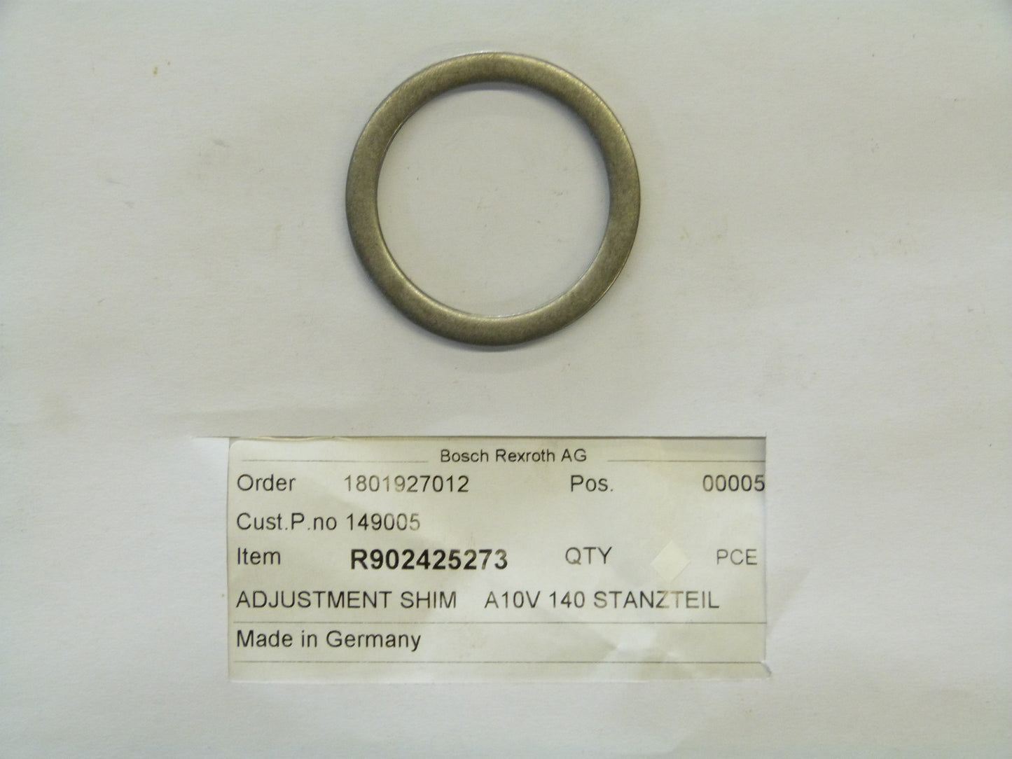 Image 1 of ADJUSTMENT SHIM