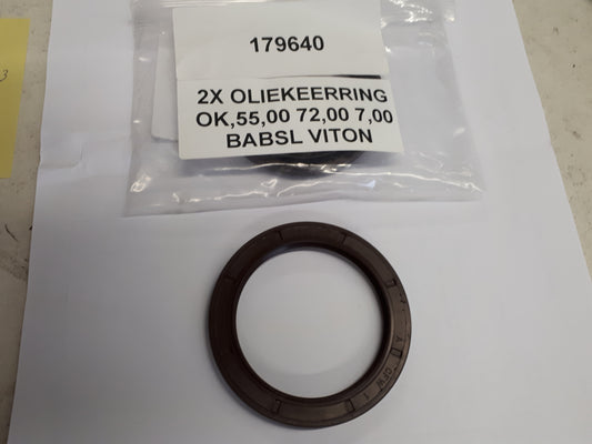 Image 1 of OLIEKEERRING  55,00 X 72,00 X 7,00 BABSL  VITON