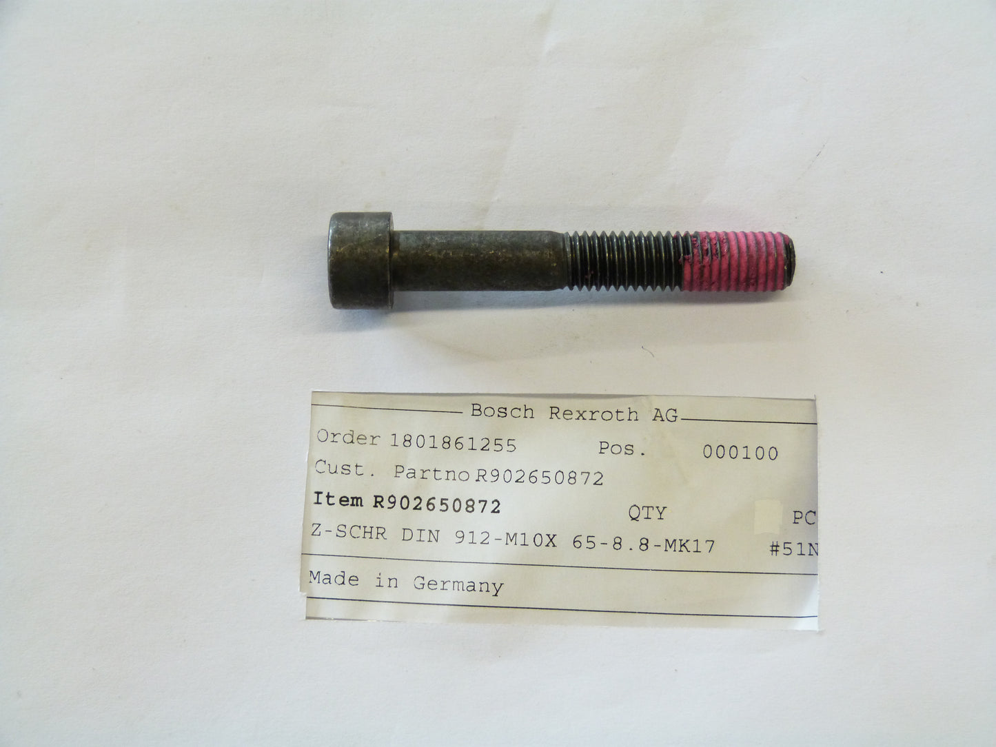 Image 1 of SOCKET-HEAD SCREW