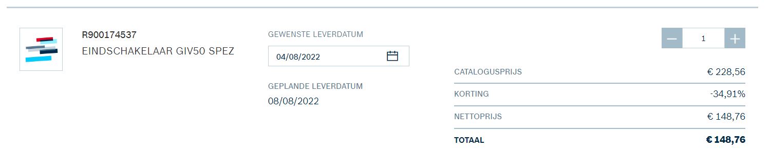 Image 1 of LIMIT SWITCH GIV50 SPEZ