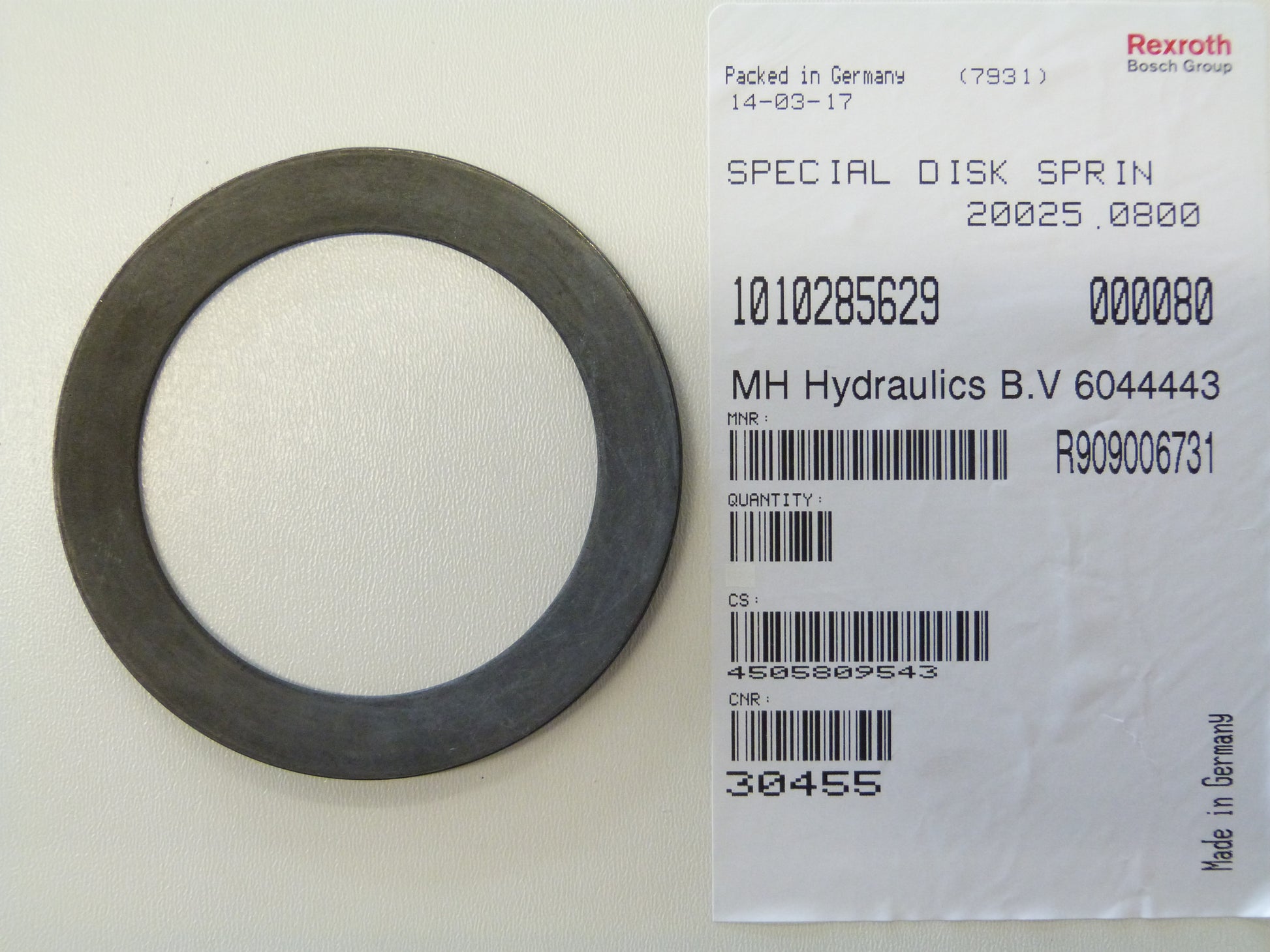 Image 1 of SPECIAL CUP SPRING