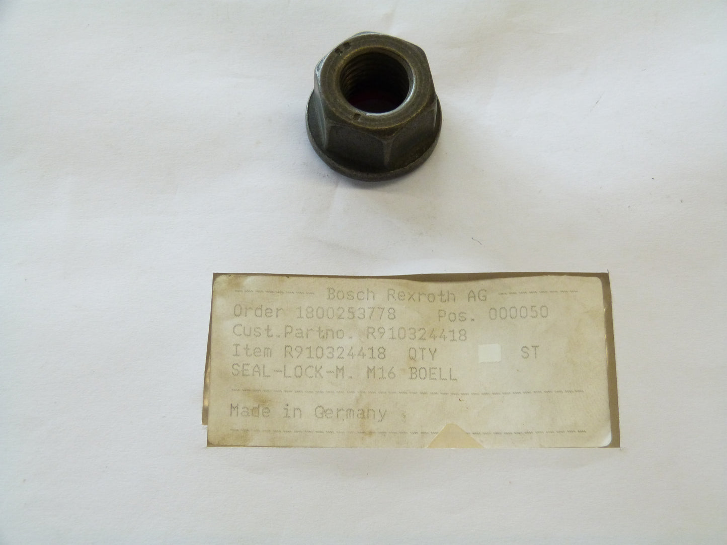 Image 1 of SEAL LOCK NUT