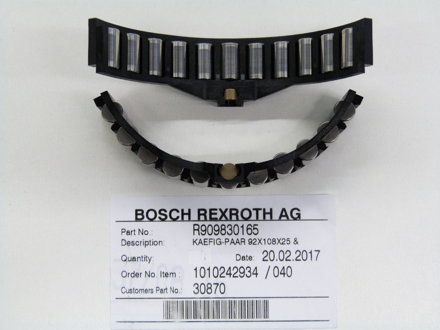 Image 1 of CRADLE BEARING SET
