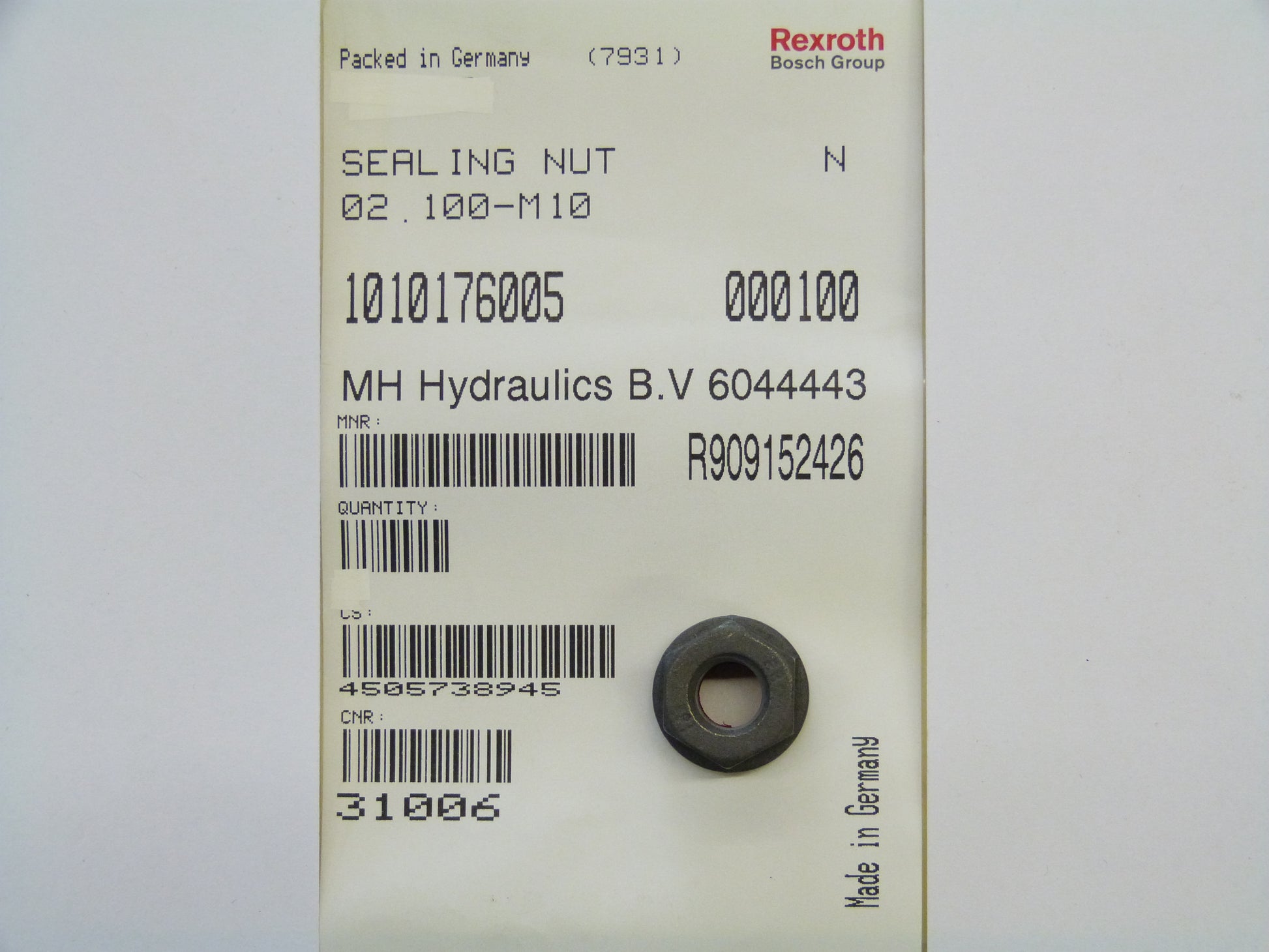 Image 1 of SEAL LOCK NUT