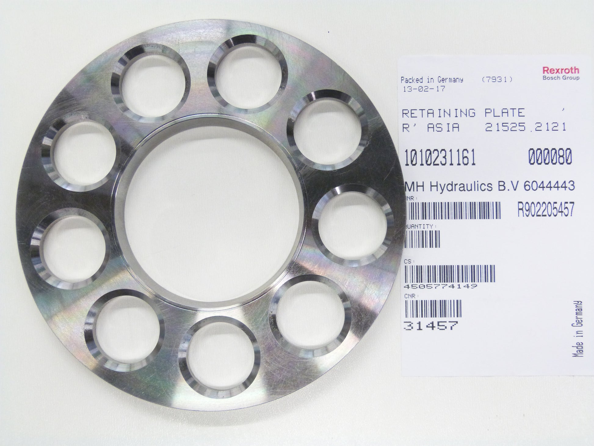 Image 1 of RETAINERPLATE