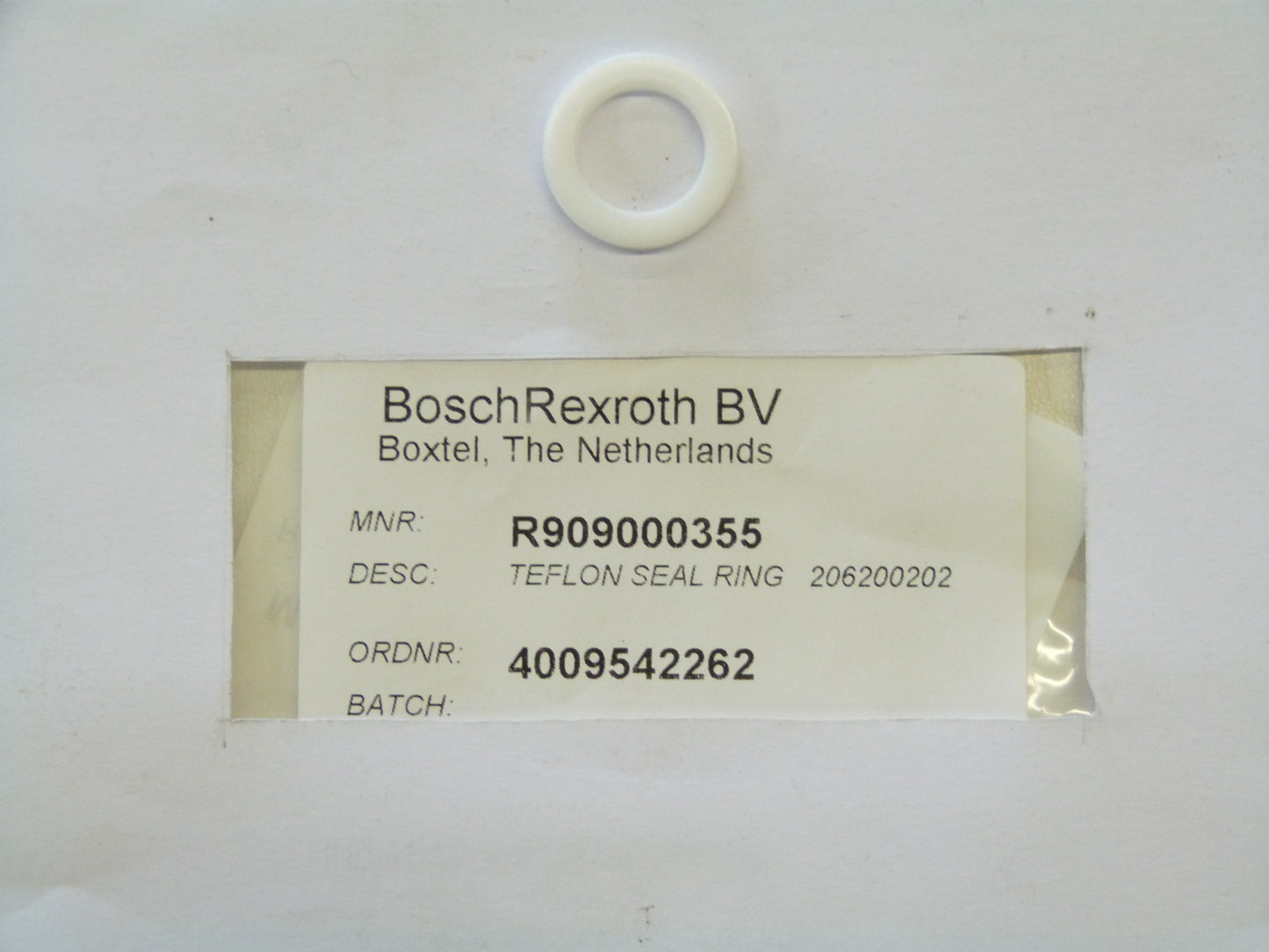 Image 1 of TEFLON-SEAL RING