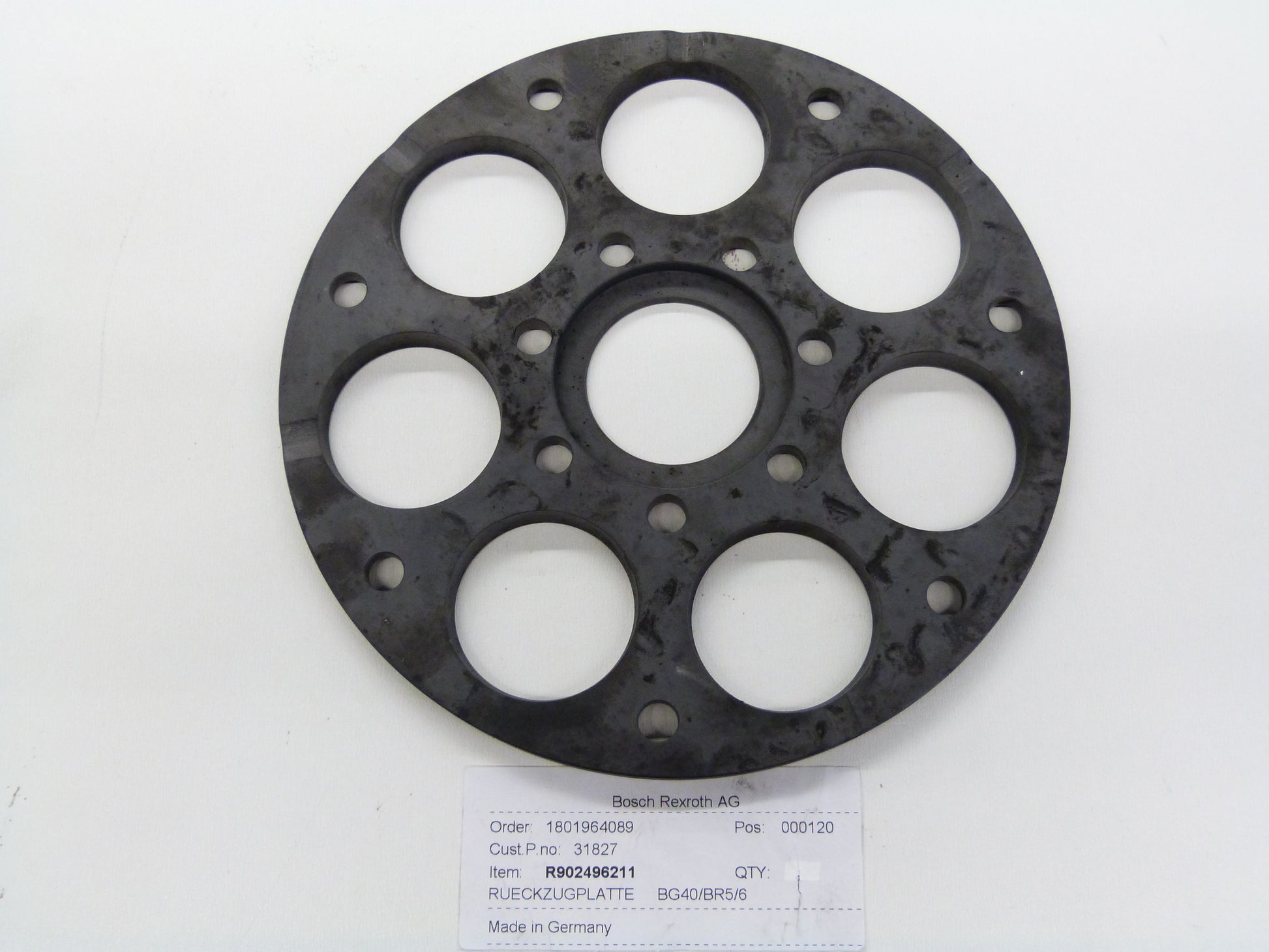 Image 1 of RETAINING PLATE