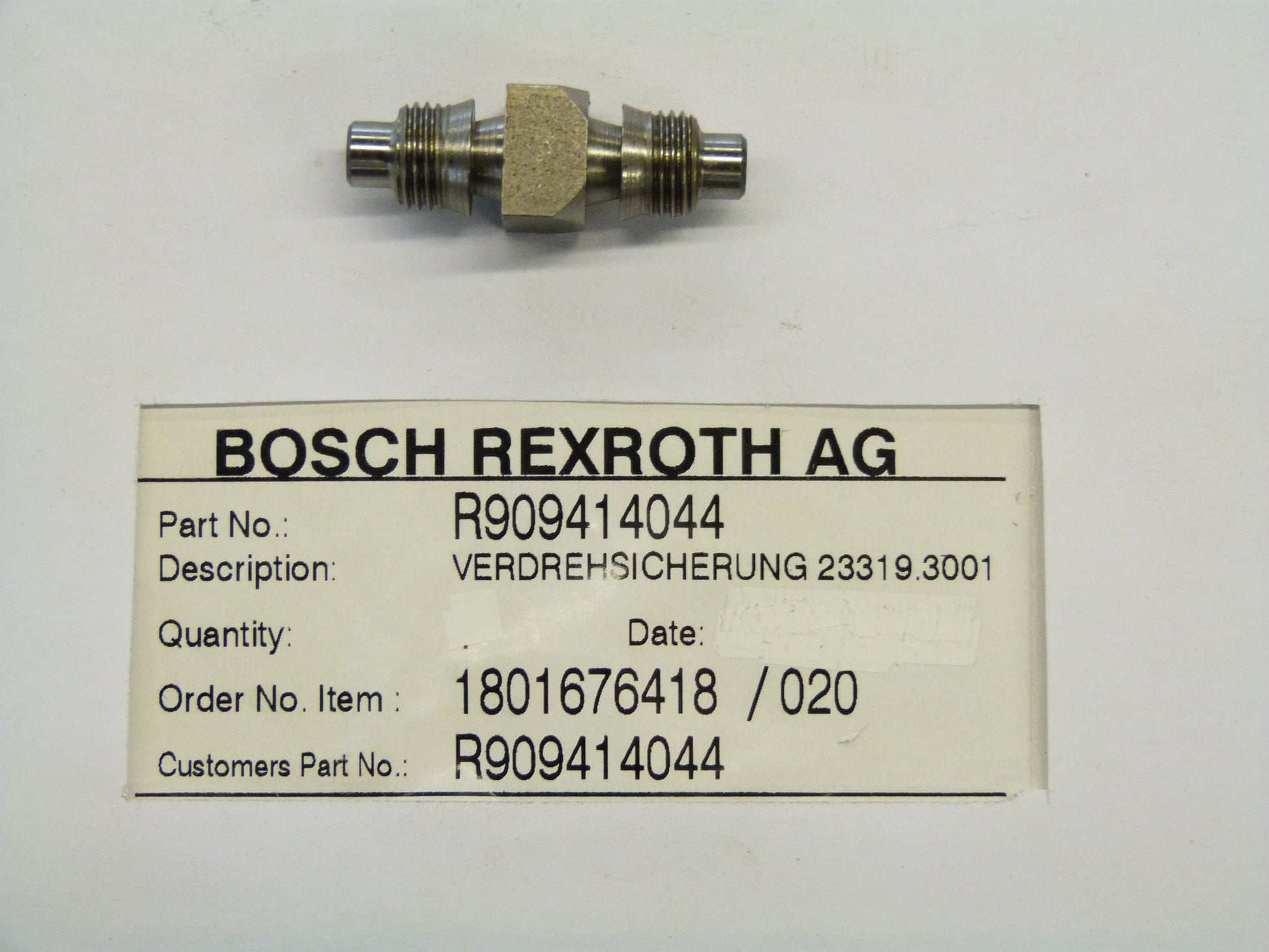 Image 1 of CONNECTING AGAINST TORSION